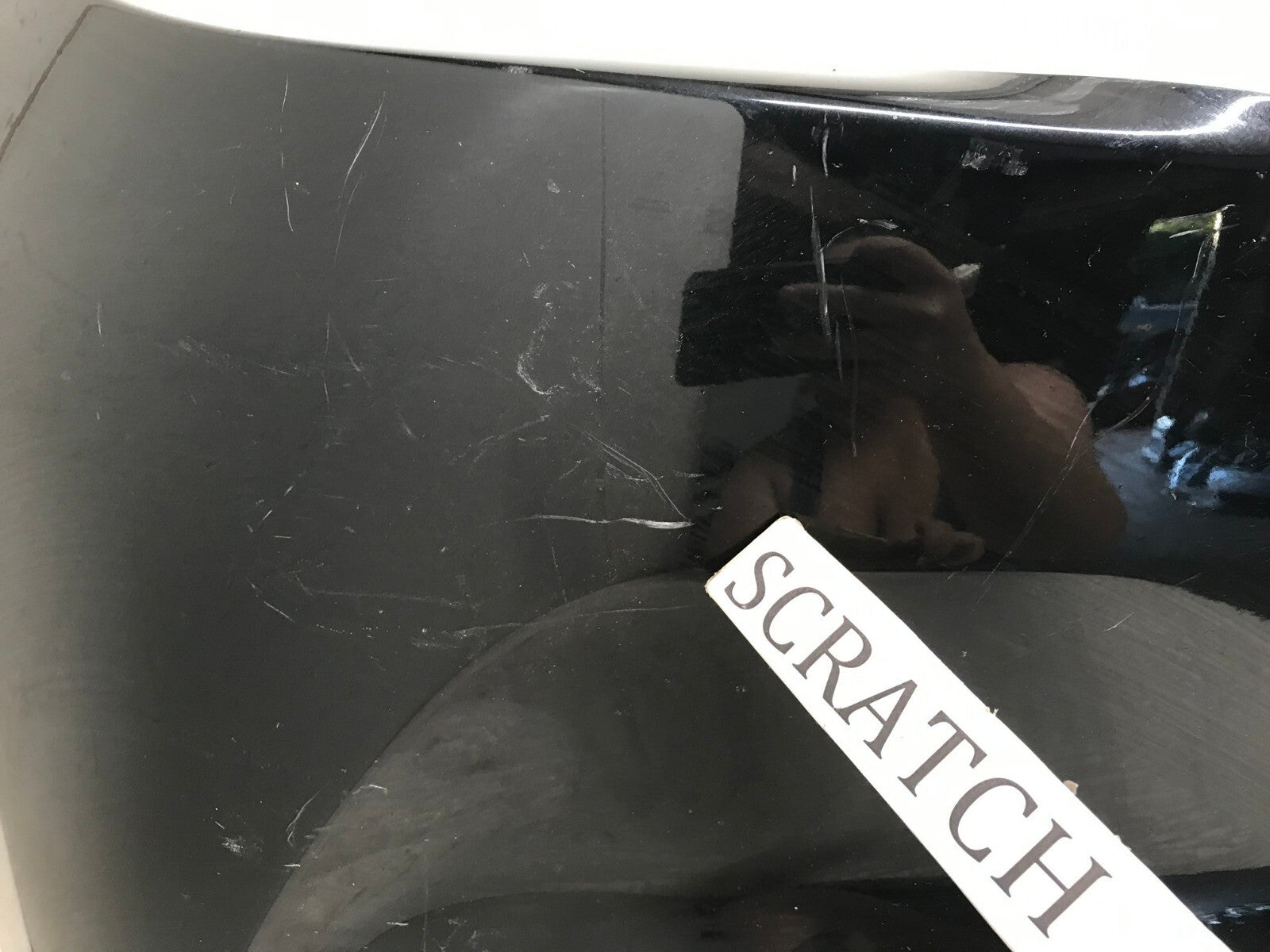 Front Bumper Cover Mazda CX5 Black 2017 2018 KL2F-50031 OEM