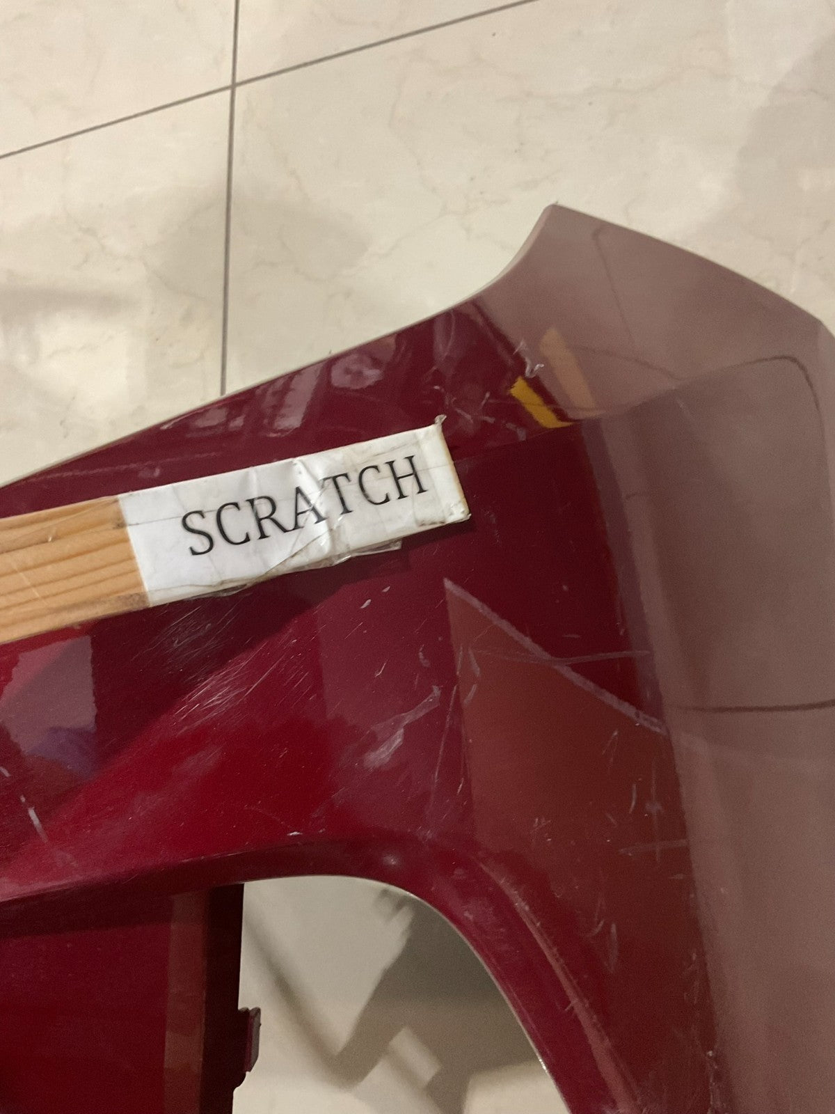 Front Bumper Cover Red 2022-2023 Toyota RAV4 52119+42b20 OEM