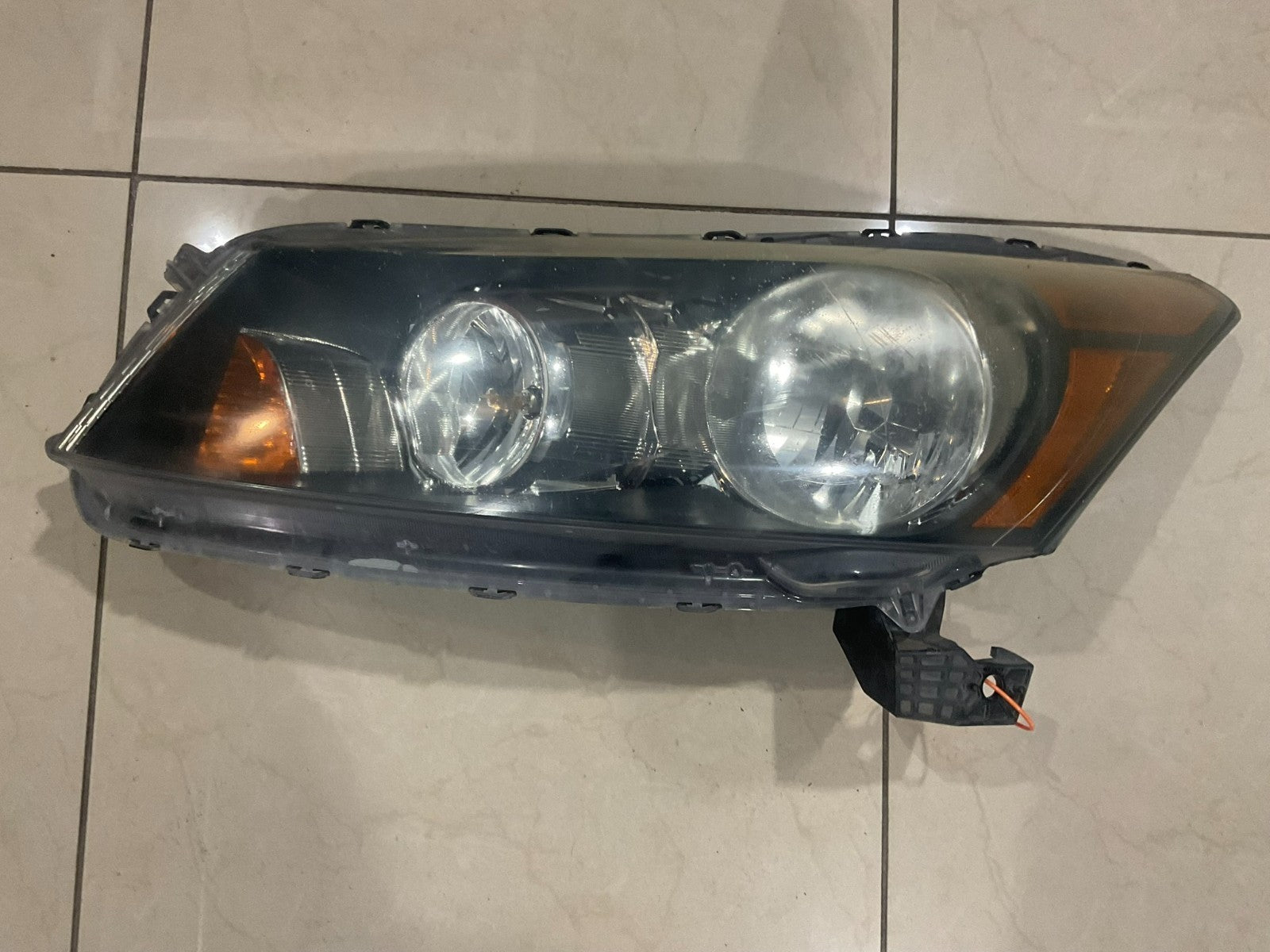 Headlight Left Driver LH 2008-2012 Honda Accord CAPA