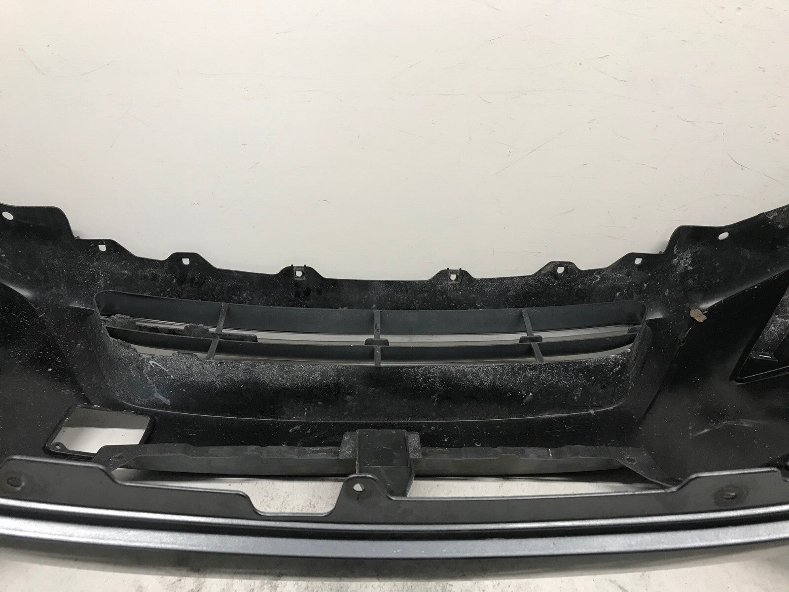 Front Bumper Cover Gray 2015-2019 Nissan Versa CAPA