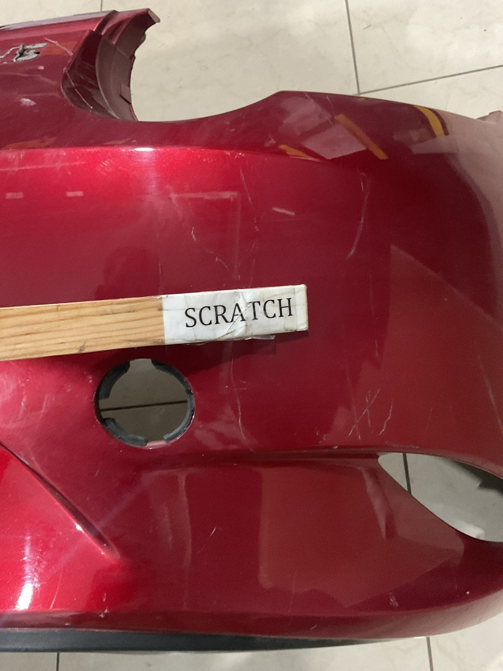 Rear Bumper Cover Red 2016-2018 Mazda Mx-5 Miata Convertible n243+50221 OEM