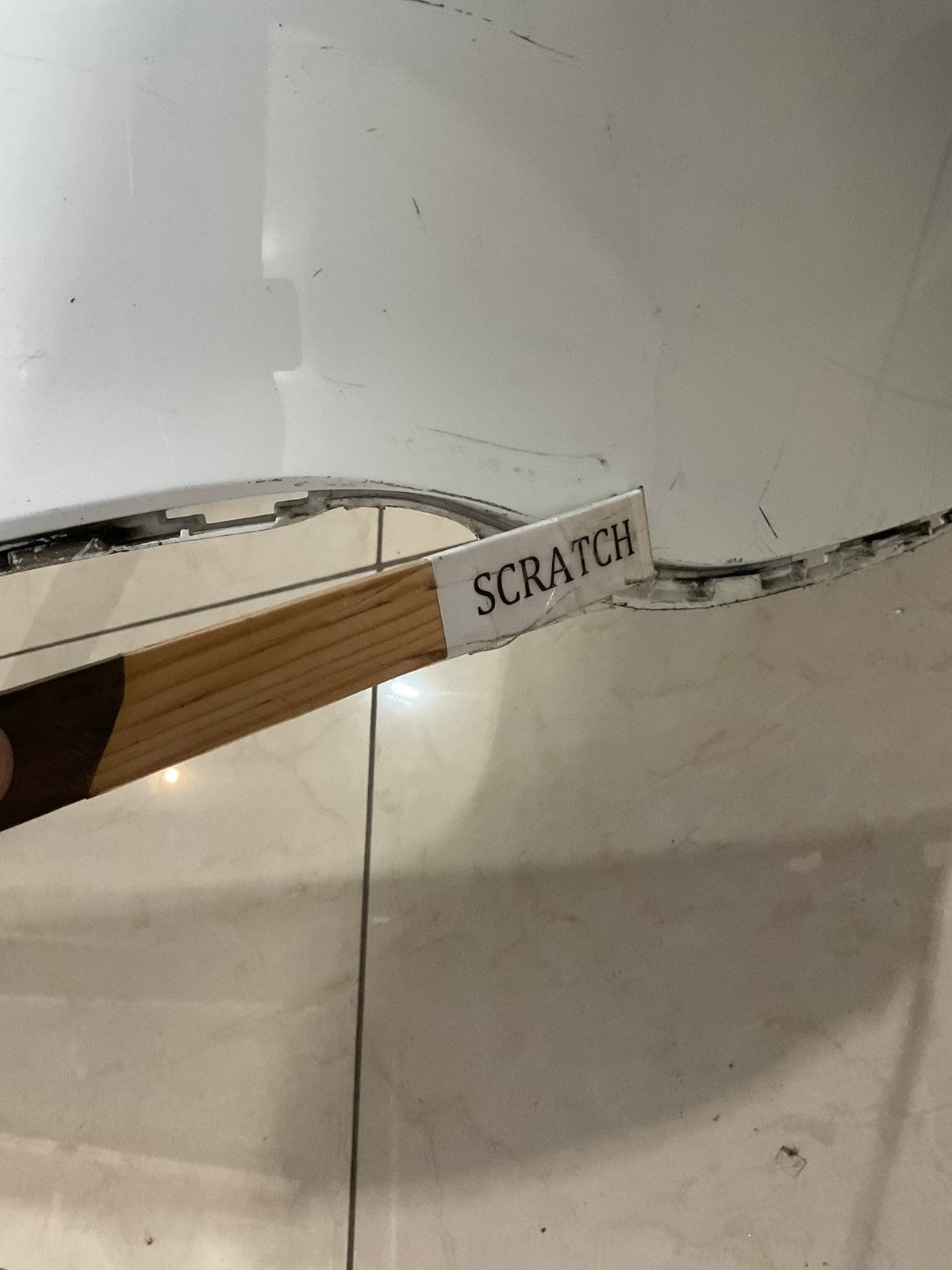 Rear Bumper Cover White 2016 2017 2018 Mercedes Benz A253+885+07+25 OEM