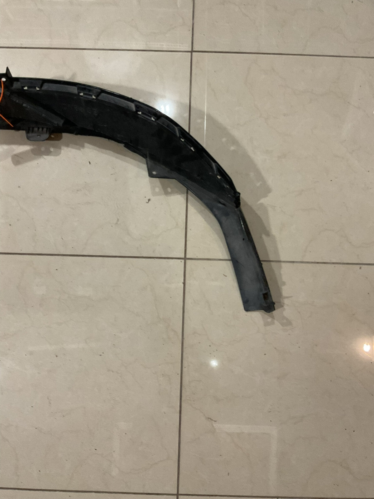 Front Lower Bumper Cover Valance Black 2021-2023 Hyundai Sonata 86512-L1450 OEM