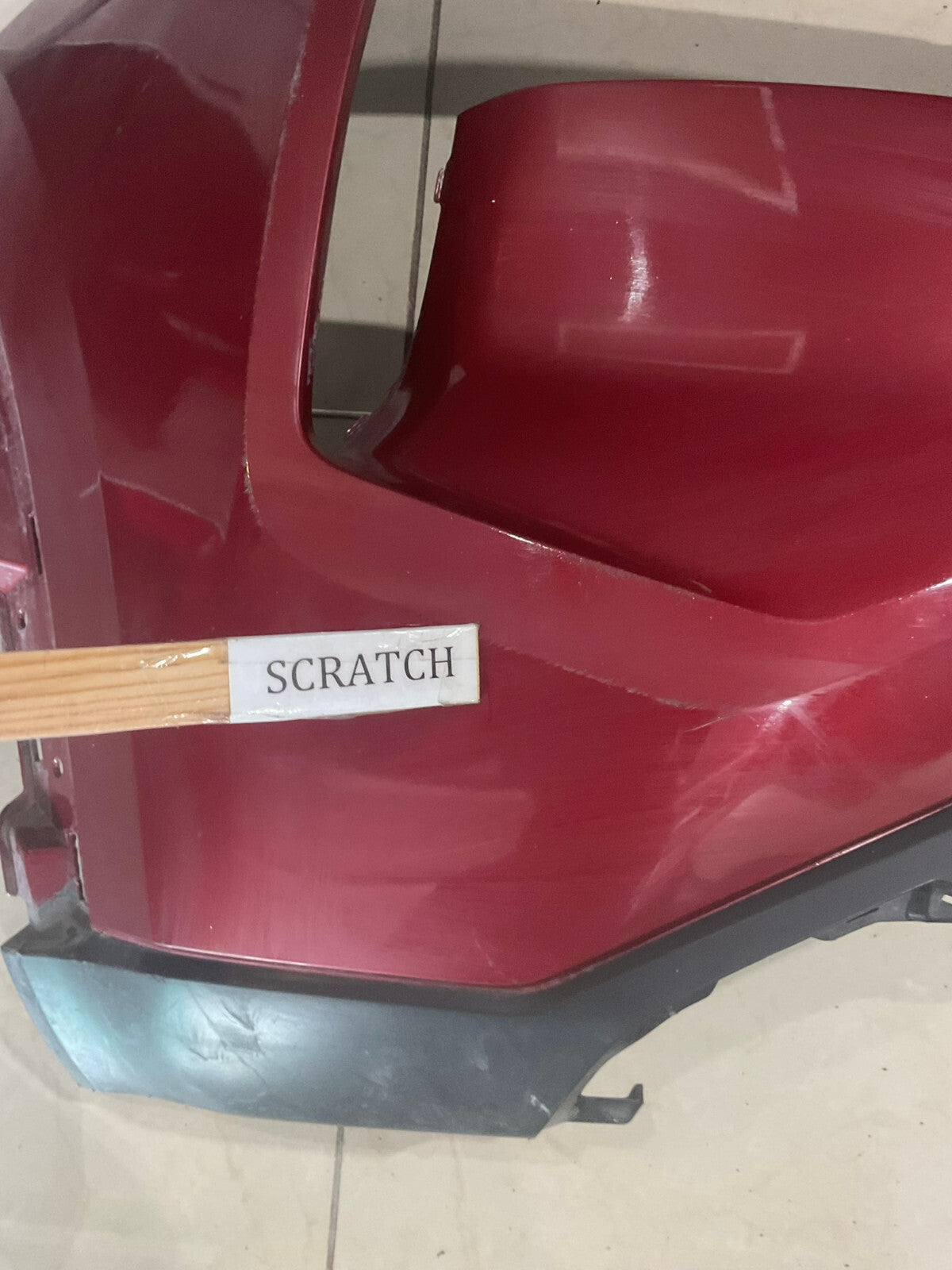 Front Bumper Cover Red 2022-2023 Nissan Rogue Sport S/SL/SV 62022+6RR0H OEM