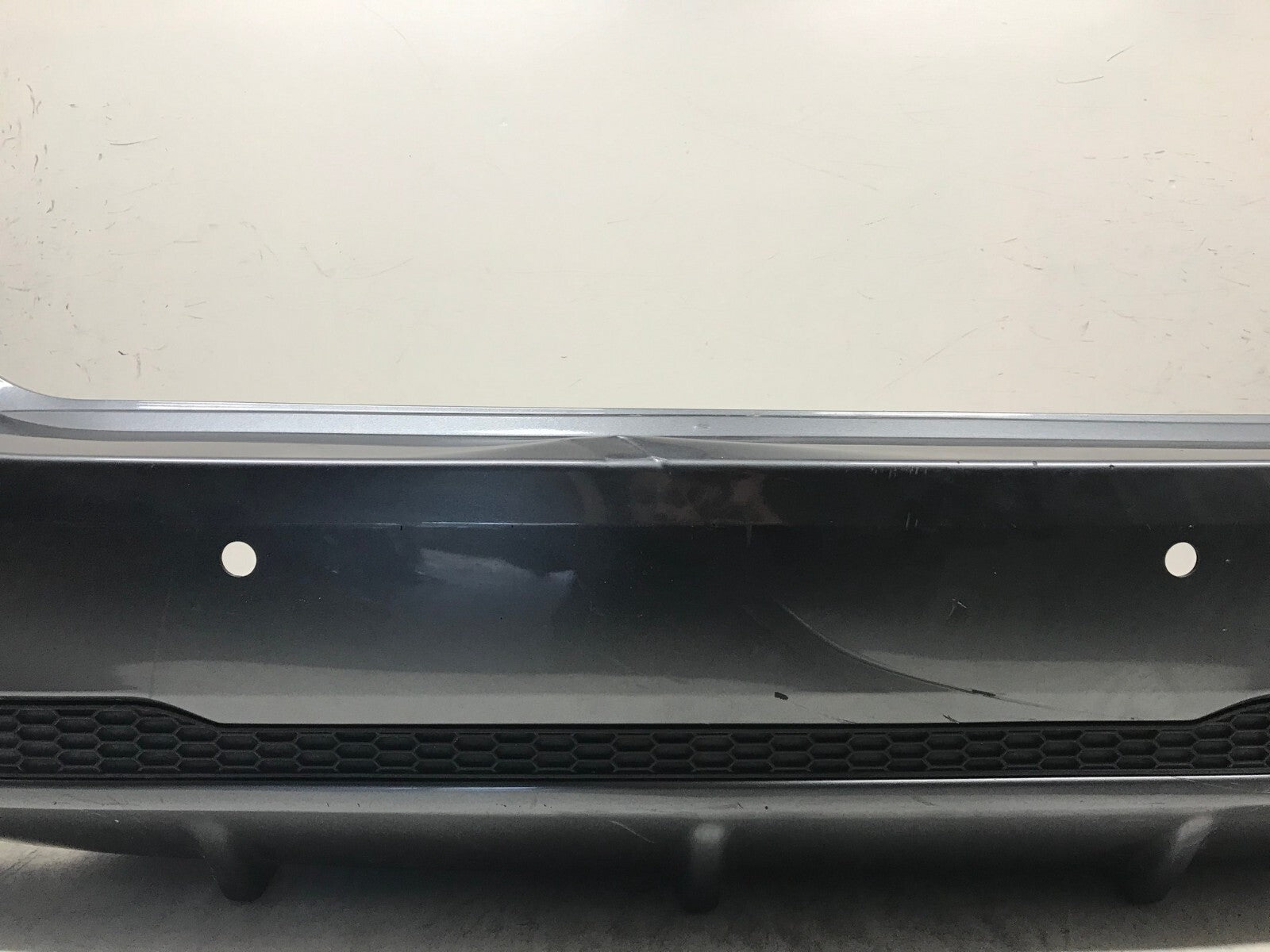 Rear Bumper Used Gray 20 2021 Nissan Sentra S/SV w/Sensor Holes 85022-6LB0H OEM