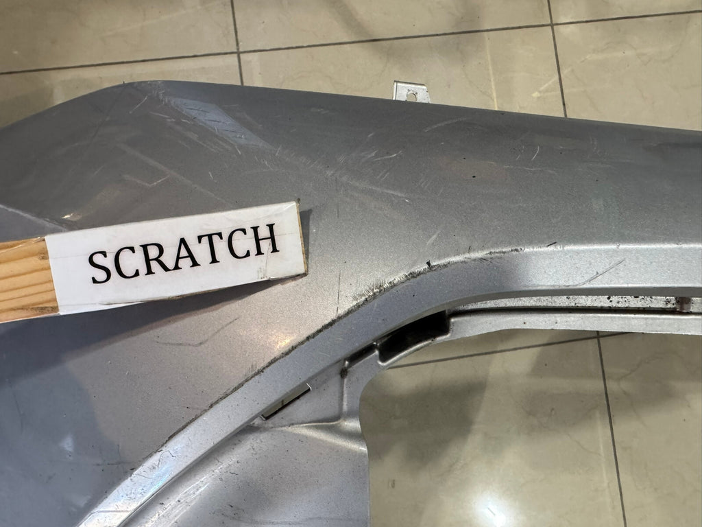 Front Bumper Cover Silver Toyota Corolla L LE Eco XLE 2017 2018 52119-02L40 OEM