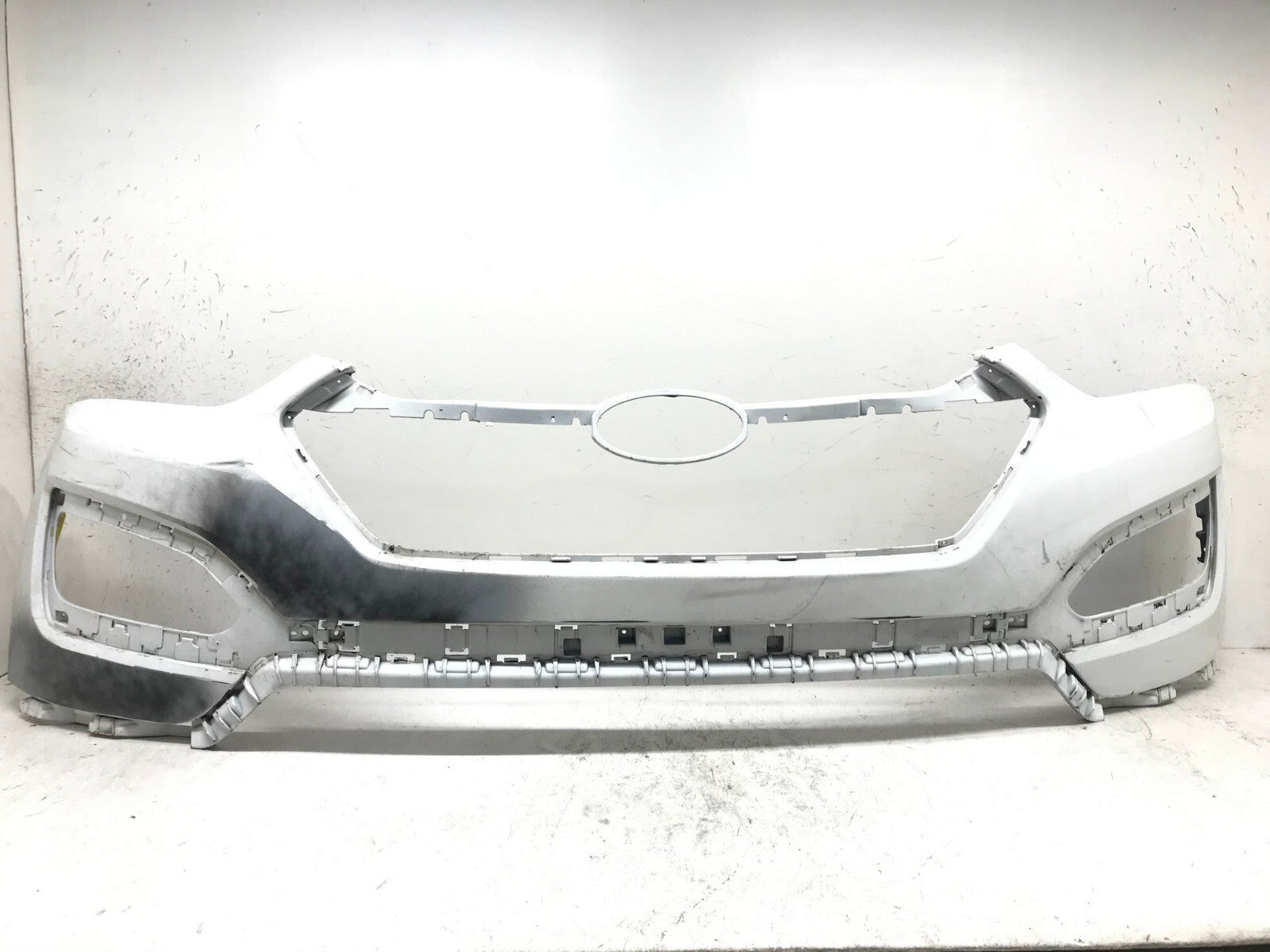 Front Bumper Cover White 2013-2016 Hyundai Santa Fe Sport/Sport 2.0T CAPA