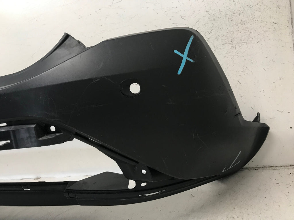 Rear Bumper Cover Black 2021-2022 Nissan Rogue Sport S/SV/SL w/Sensor Holes OEM