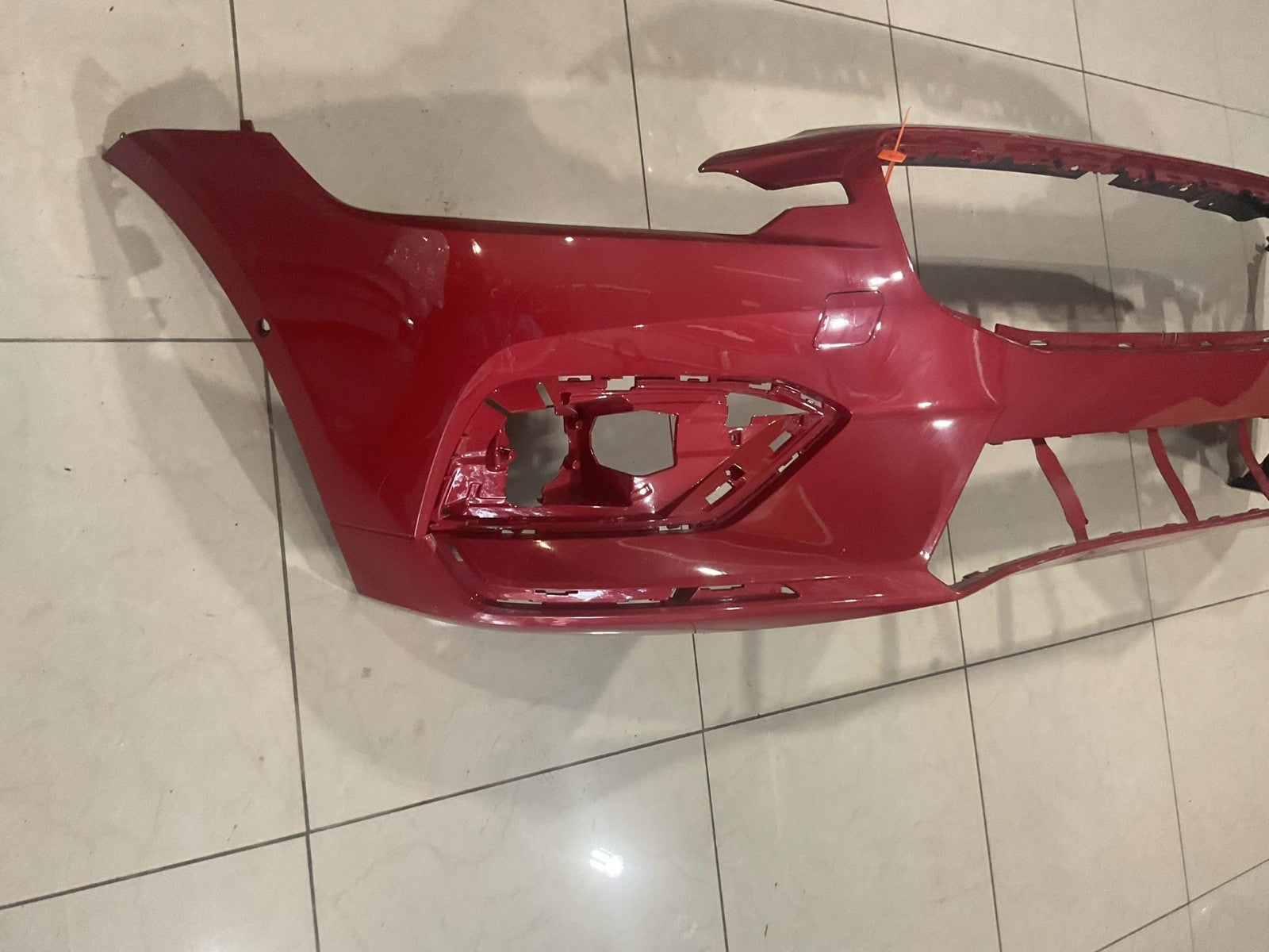 Front Bumper Cover Red 2020 -2025 Volvo V60 S60 CAPA