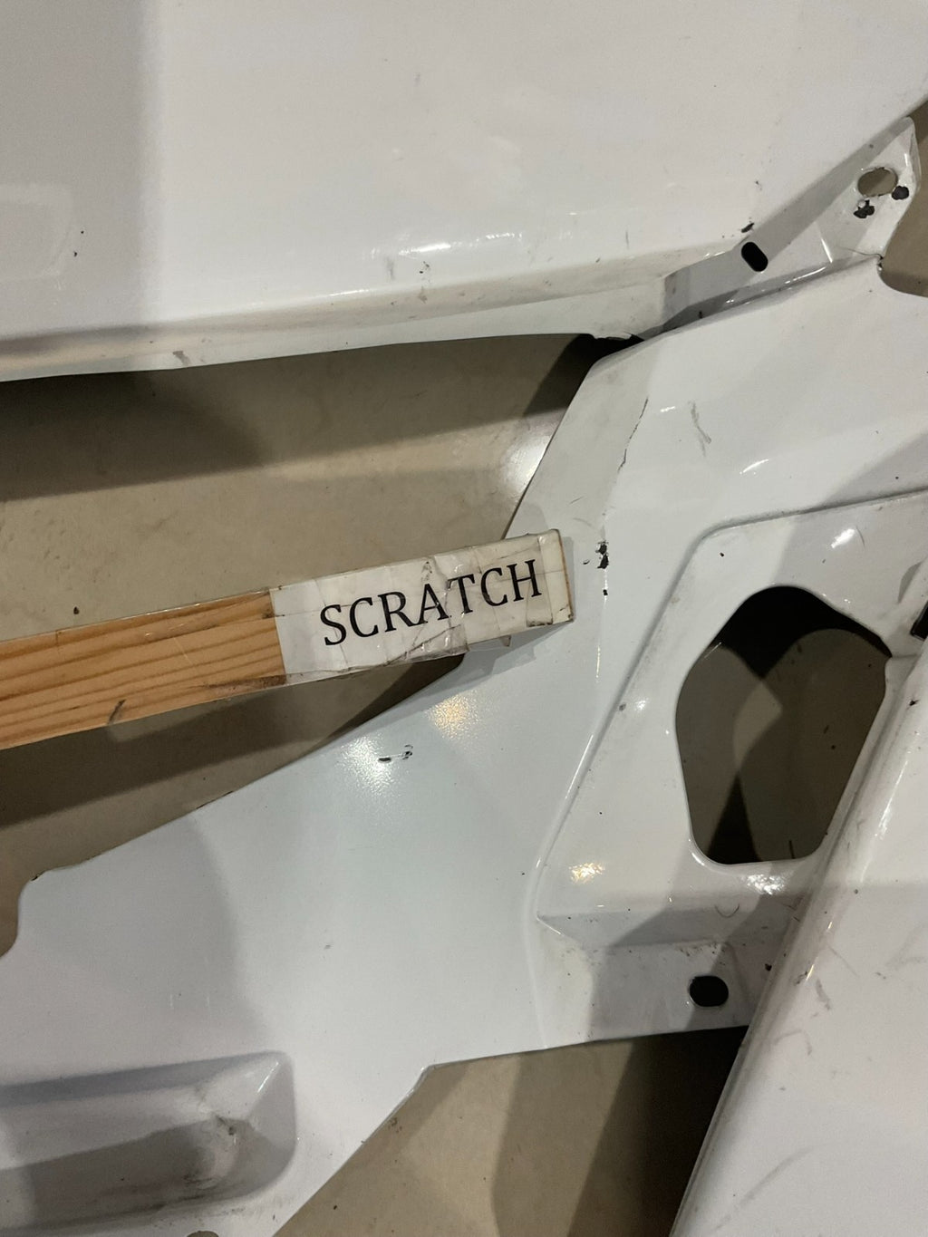 Front Bumper Cover White 2020 2021 2022 Nissan Sentra S/SV 62022+6lb0h OEM