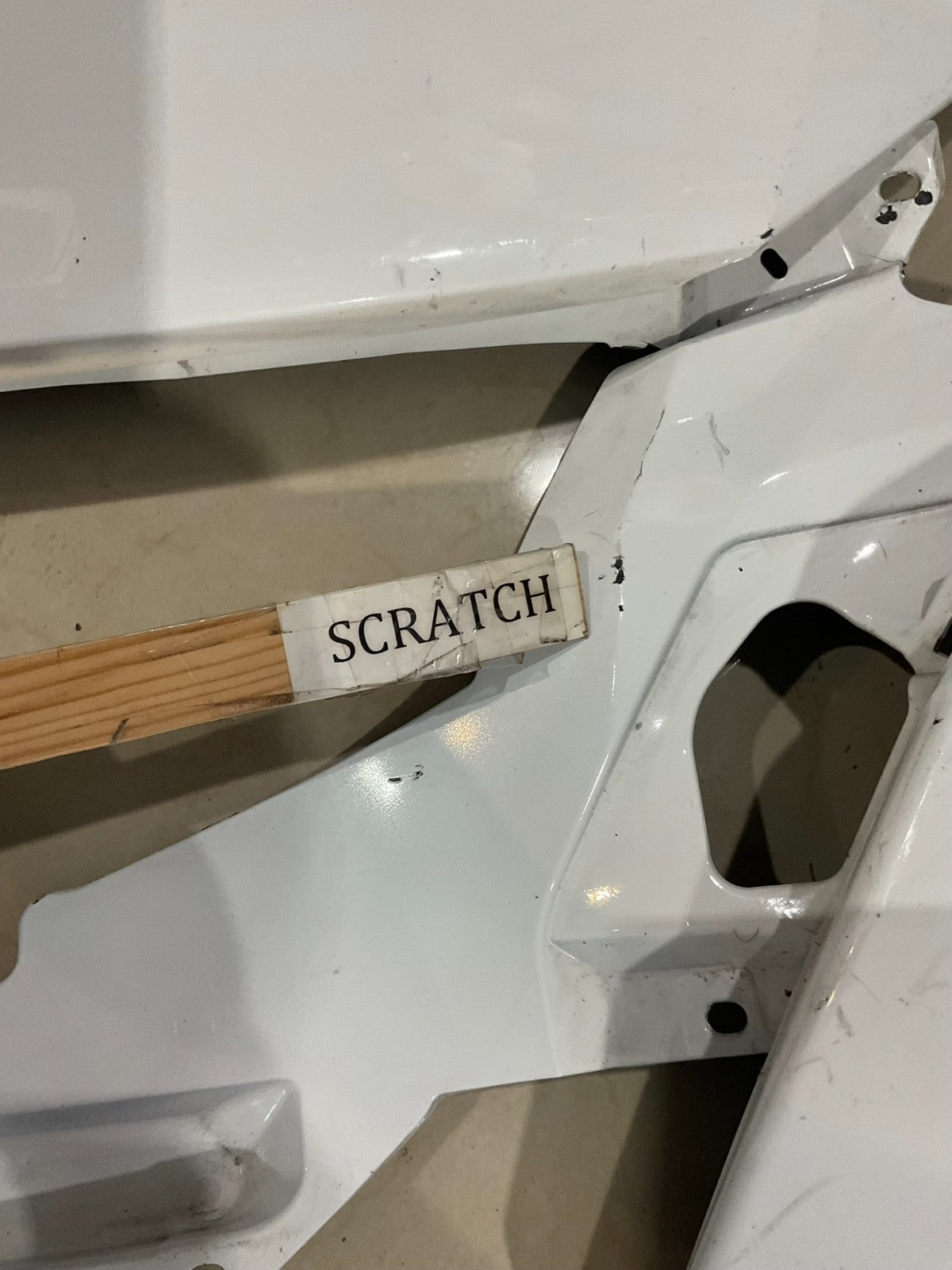 Front Bumper Cover White 2020 2021 2022 Nissan Sentra S/SV 62022+6lb0h OEM