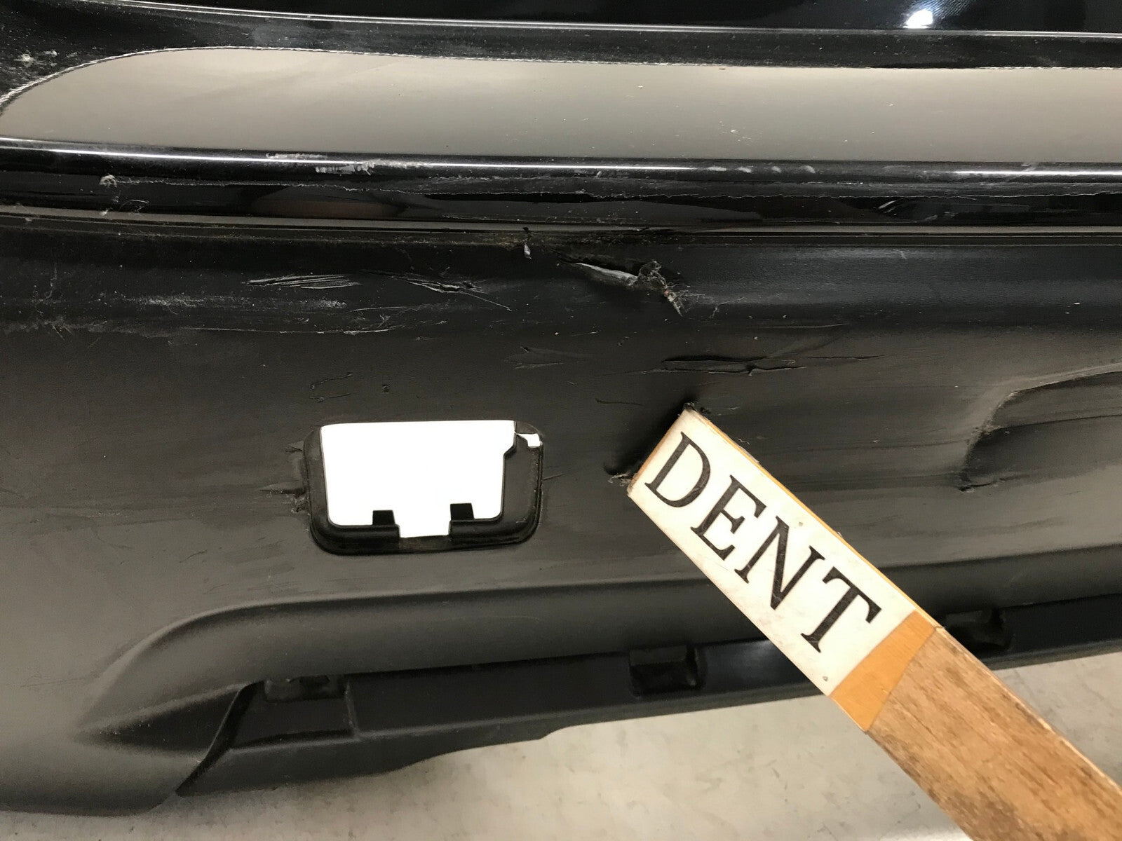Rear Bumper Cover Subaru Outback w/Sensor Holes Black 2020 57704AN31A OEM3