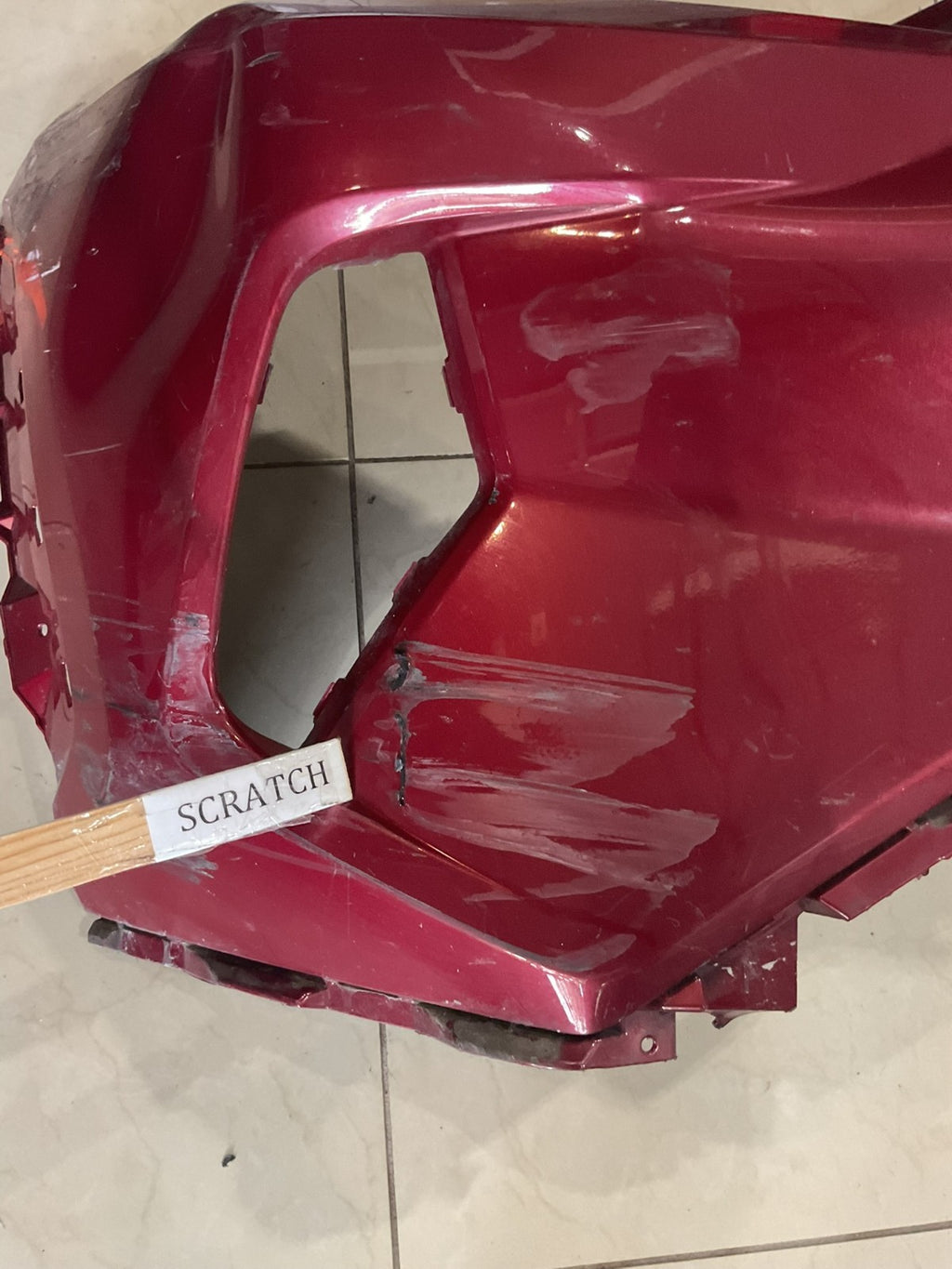Front Bumper Cover Red 2022-2023 Toyota RAV4 52119 42b20 OEM