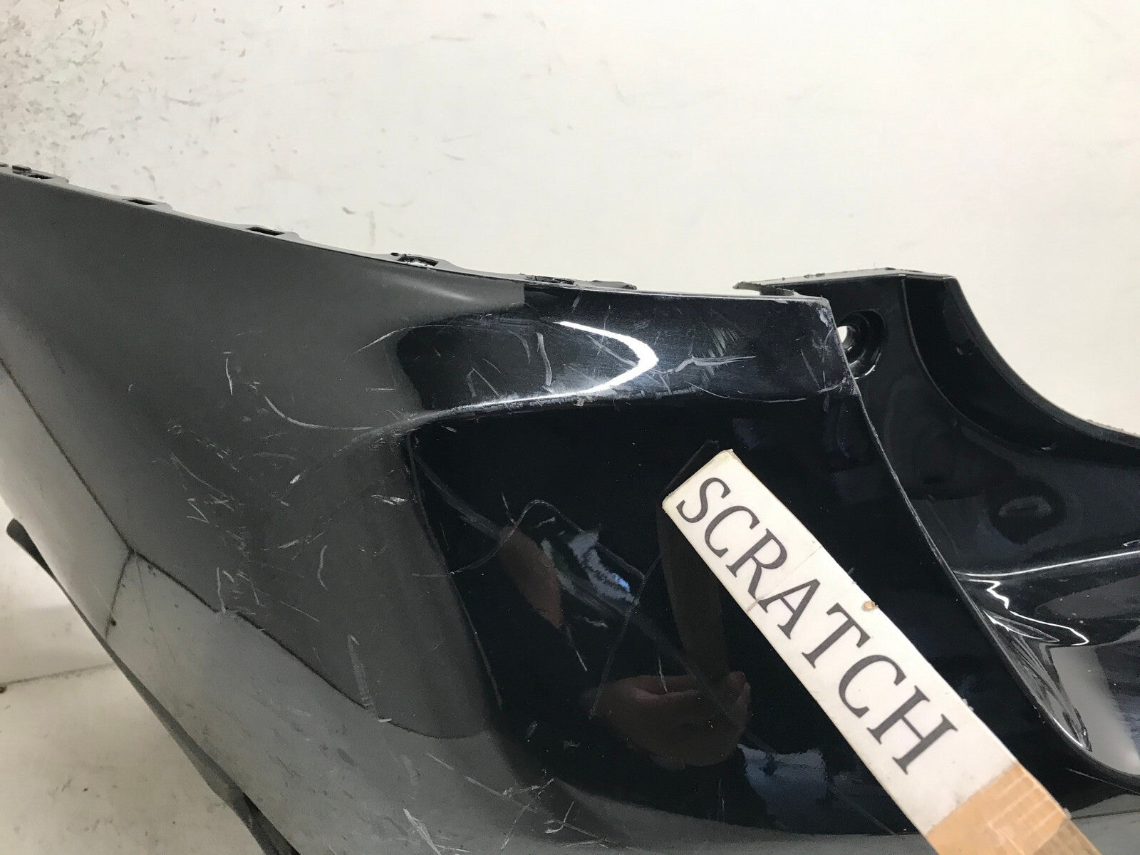 Rear Bumper Cover Black Nissan Rogue S/SL/SV/SV Hyb 2017 2018 85022-6FL0H OEM