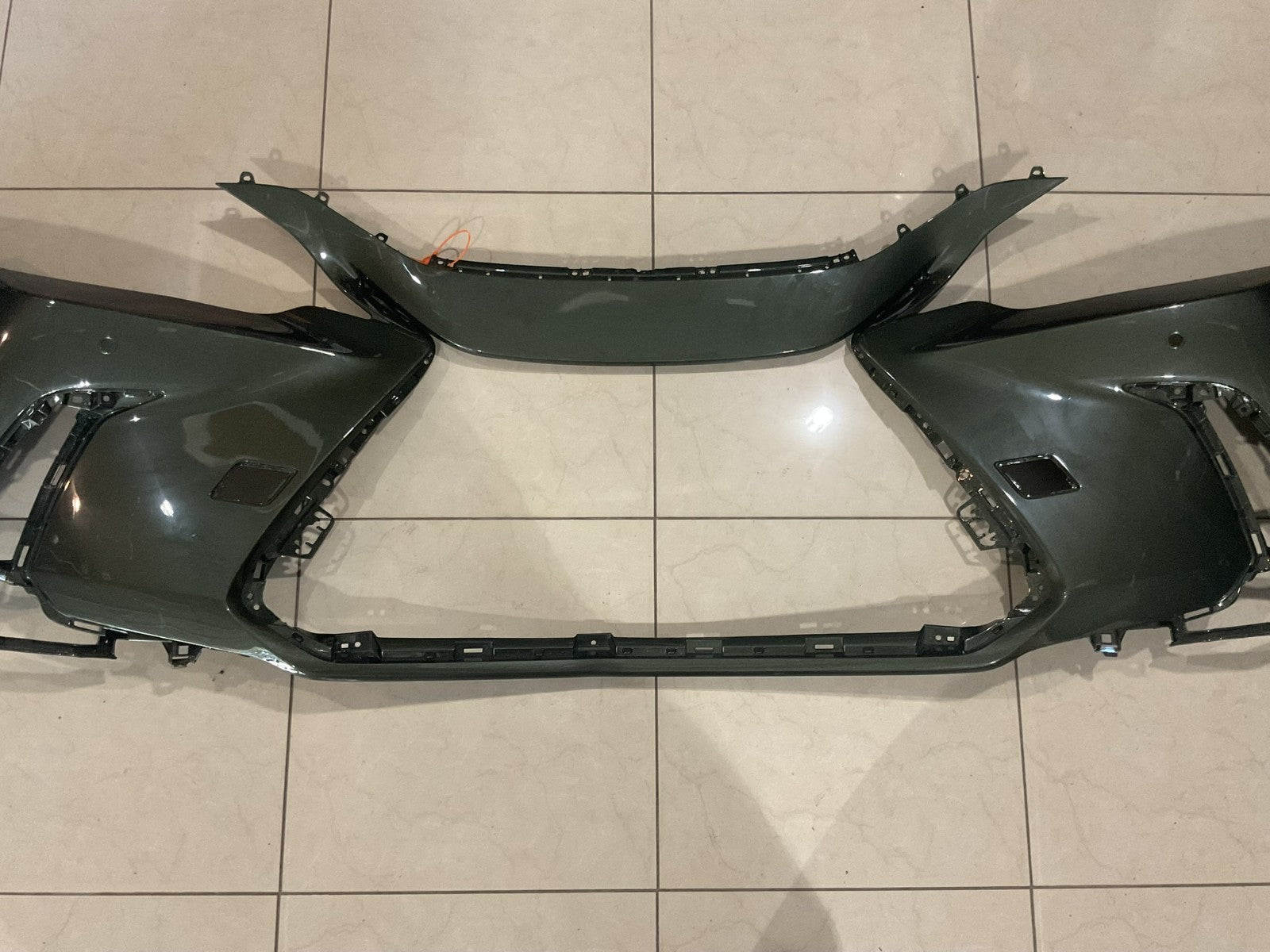 Front Bumper Cover Dark Green Lexus NX250 NX350 NX350h NX450h+ 22-24 CAPA
