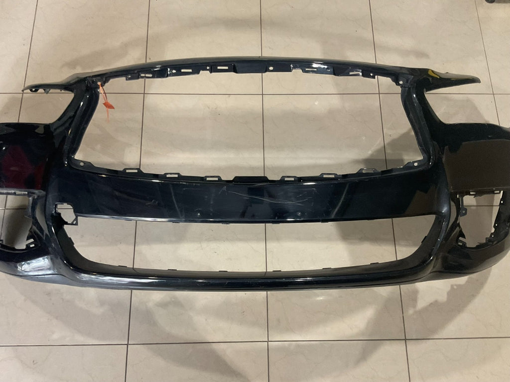 Front Bumper Cover Black Infiniti QX60 2016-2020 CAPA