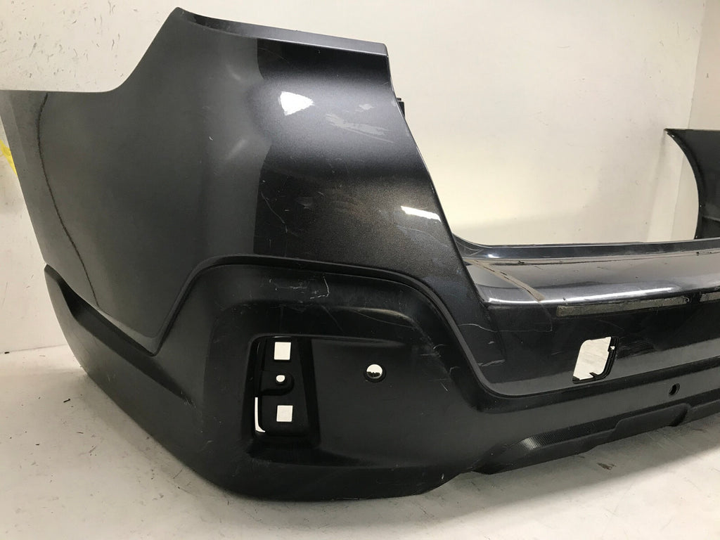 Rear Bumper Cover Subaru Outback w/Sensor Holes Gray 2018 2019 57704AL18A OEM2