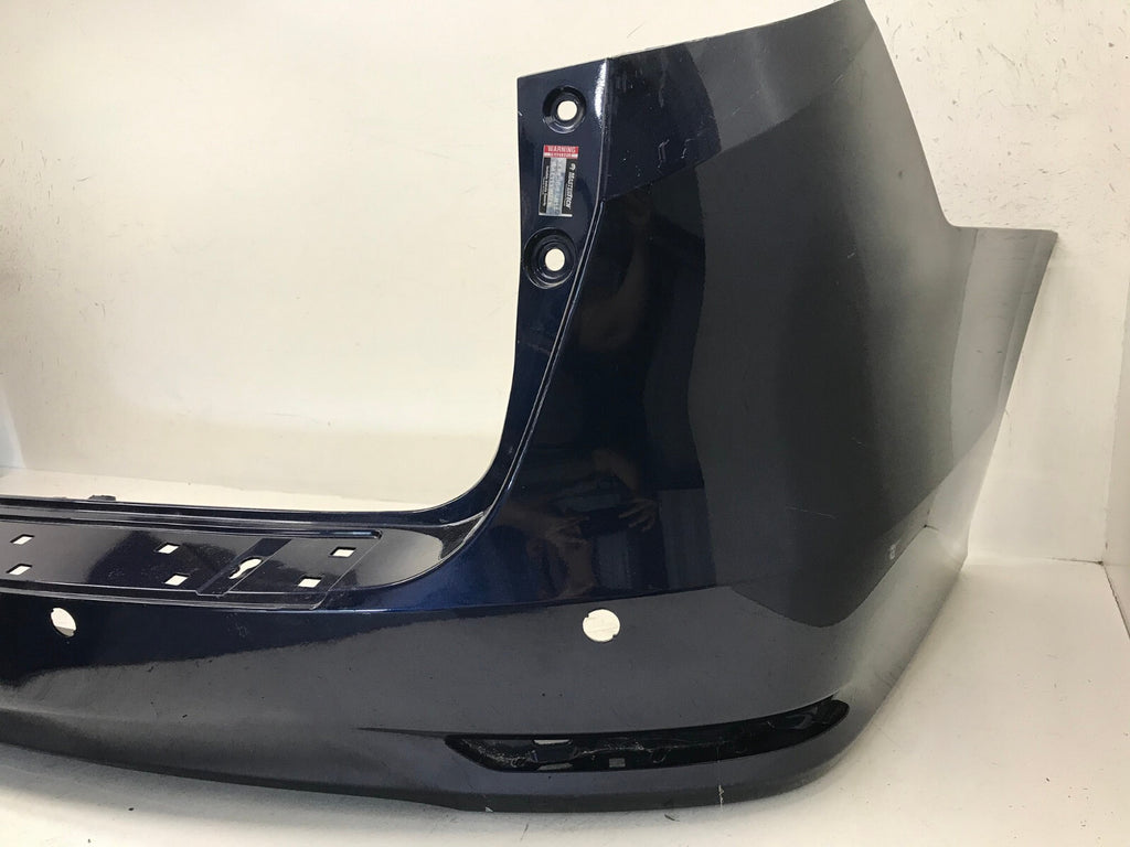 Rear Bumper Cover Blue 2018-2020 Honda Odyssey EX/EX-L/LX w/Sensor Holes OEM