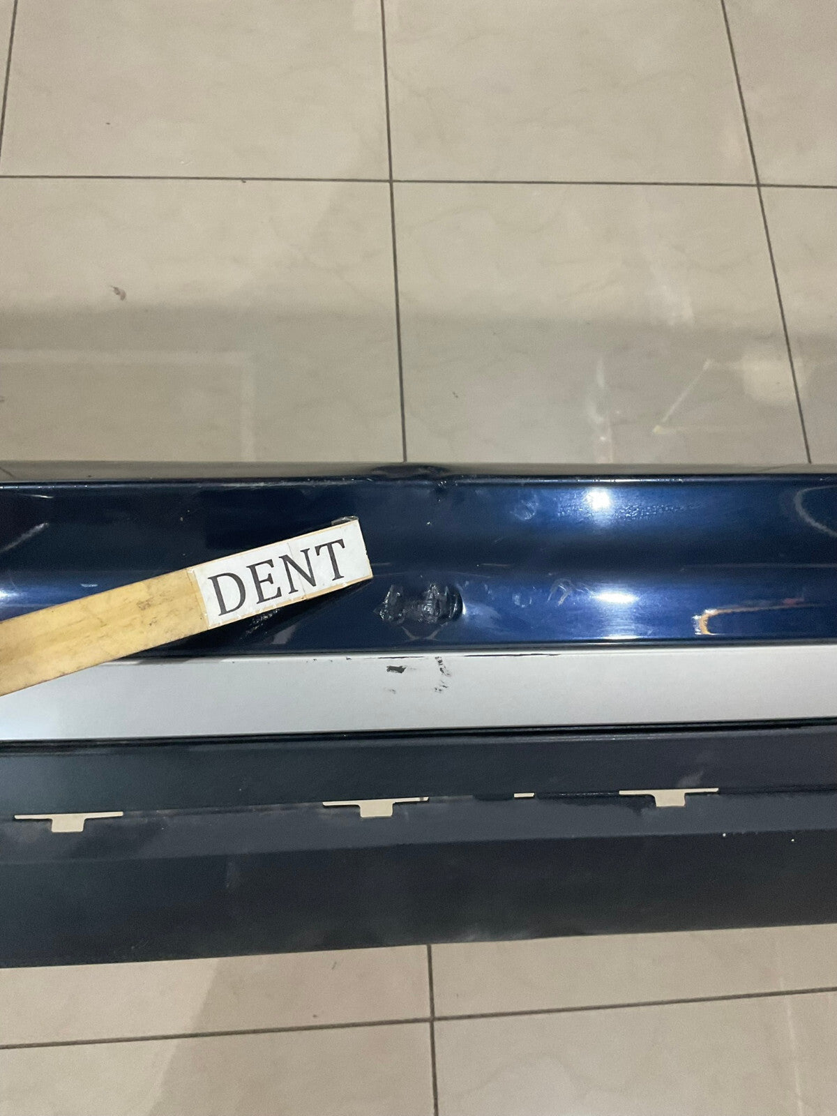 Rear Bumper Cover Blue 2014 2015 2016 BMW X5 F15 5112+7294392 OEM