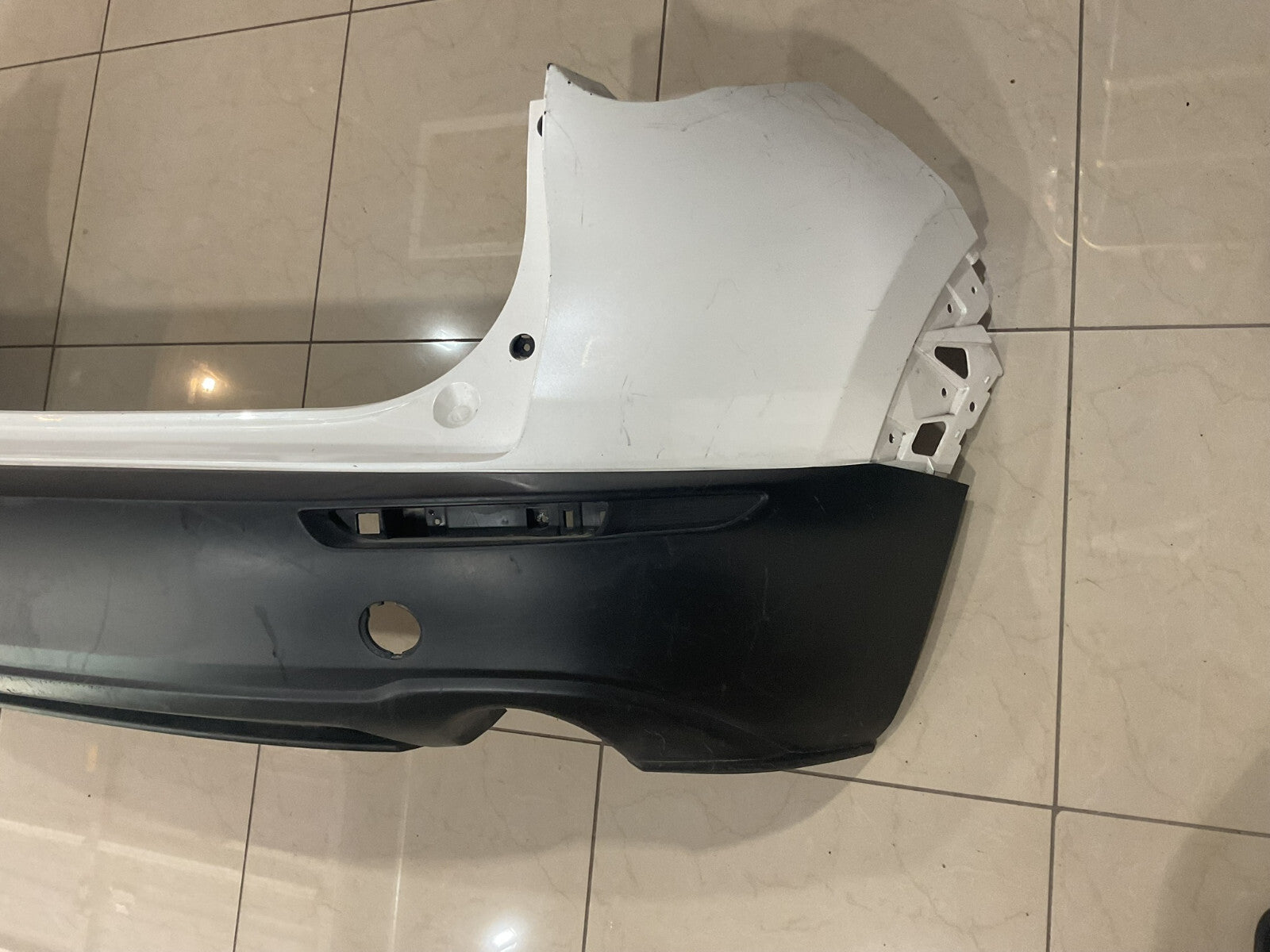 Rear Bumper Cover White Mazda CX 30 2020 DGH9-50221 OEM