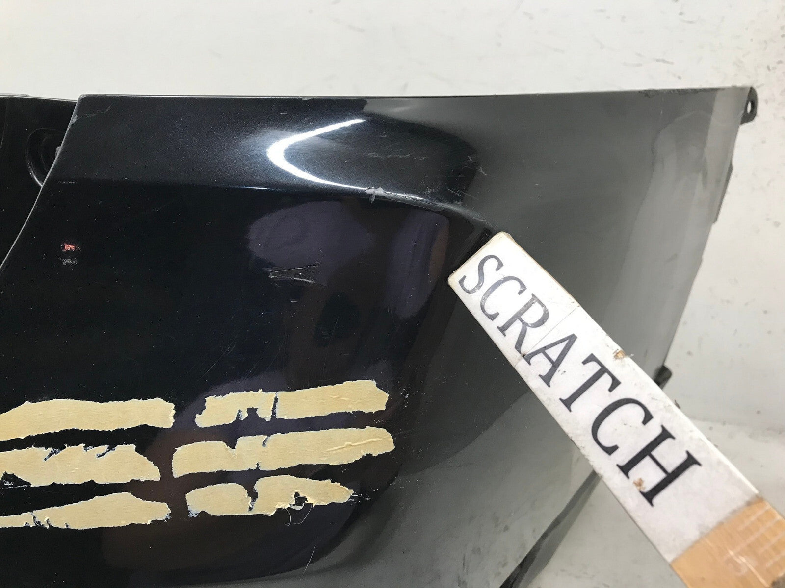 Rear Bumper Cover Black Nissan Rogue S SL SV Hybrid 17-19 85022-6FL0H OEM