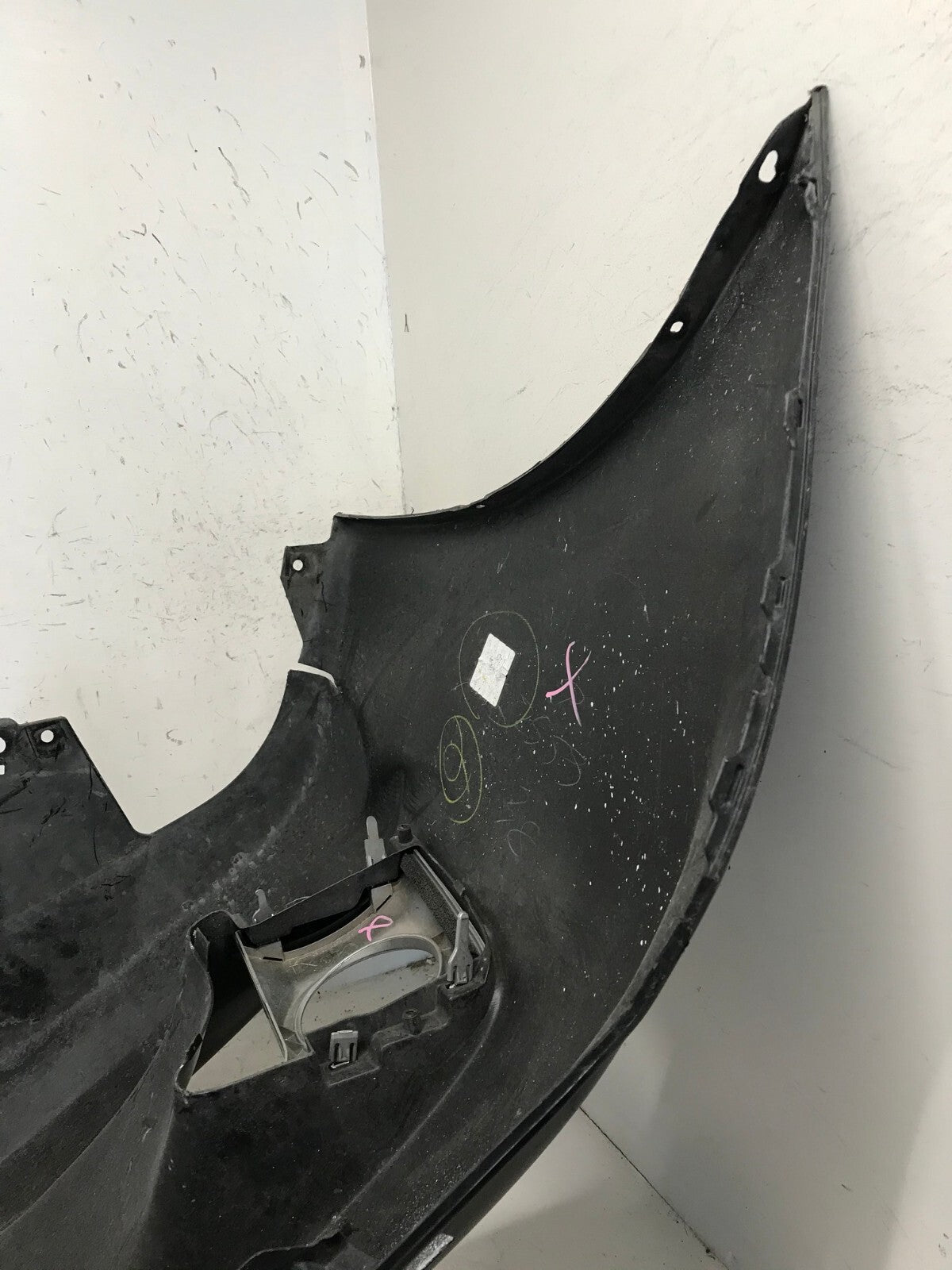 Front Bumper Cover Lexus LX570 Base w/Sensor Holes Black 13-15 52119-60K60 OEM2