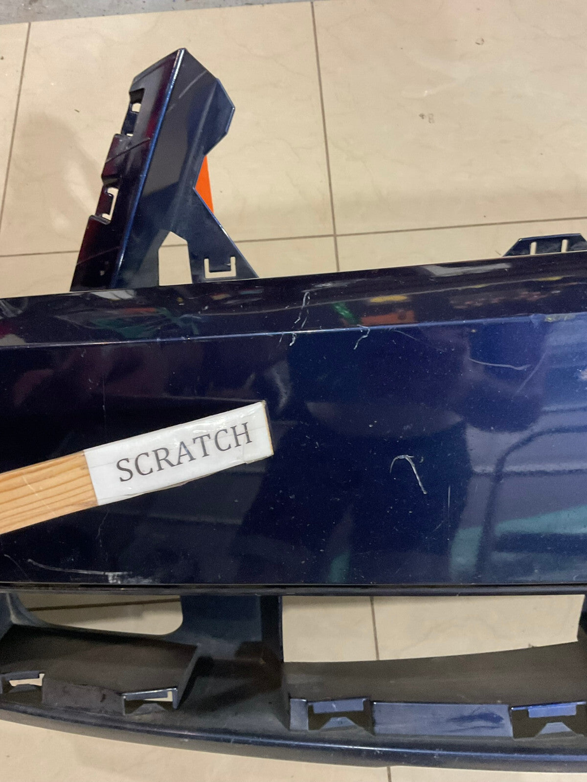 Front Bumper Cover Blue 2010 2011 2012 Ford Mustang GT CAPA