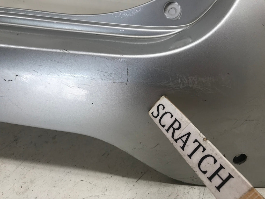 Rear Bumper Cover Silver Kia Sorento EX/Limited 2014-2015 w/Sensor Holes OEM