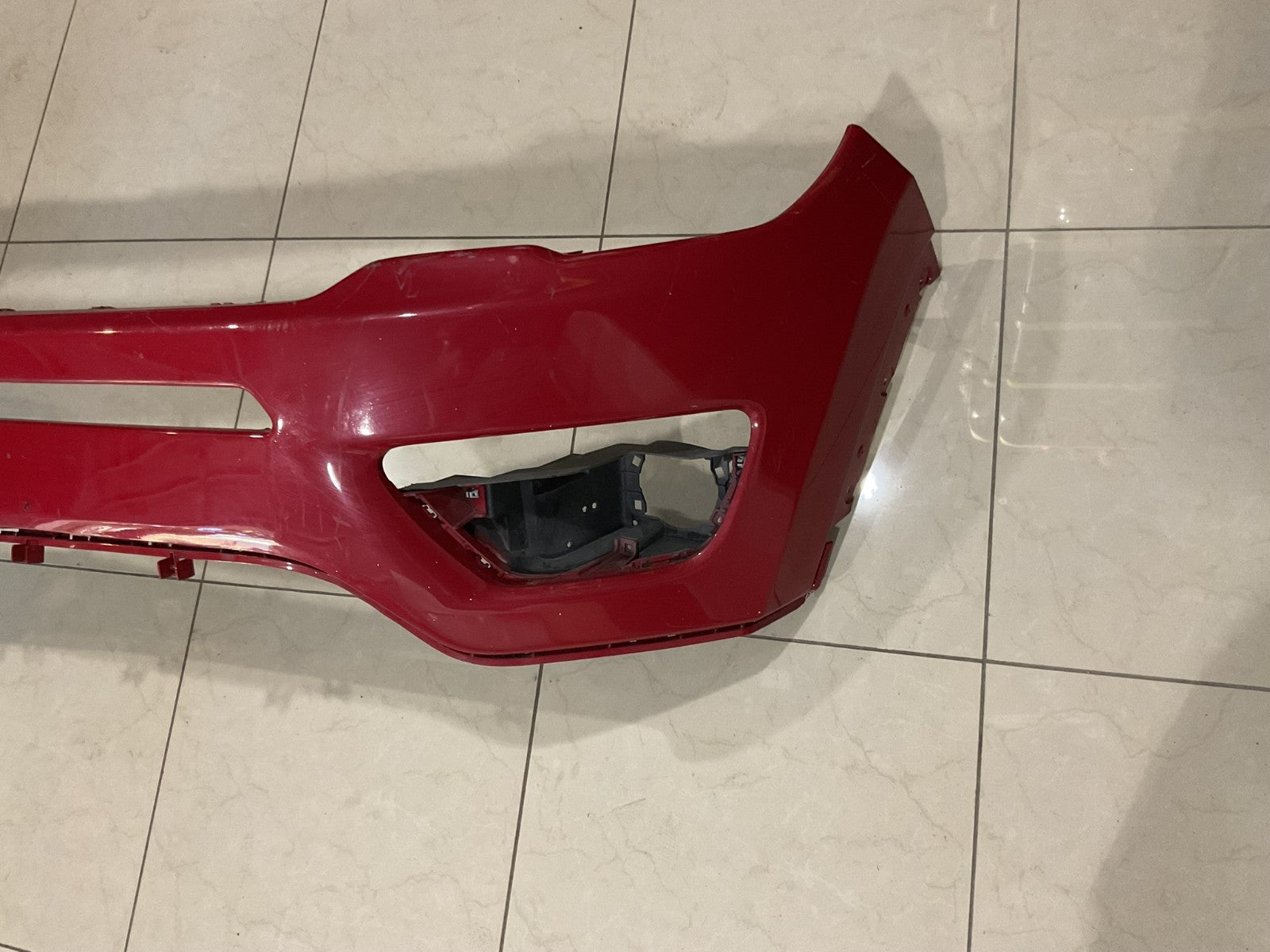 Front Bumper Cover Red 2016-2020 Jeep Compass 5SY47TRMAC OEM
