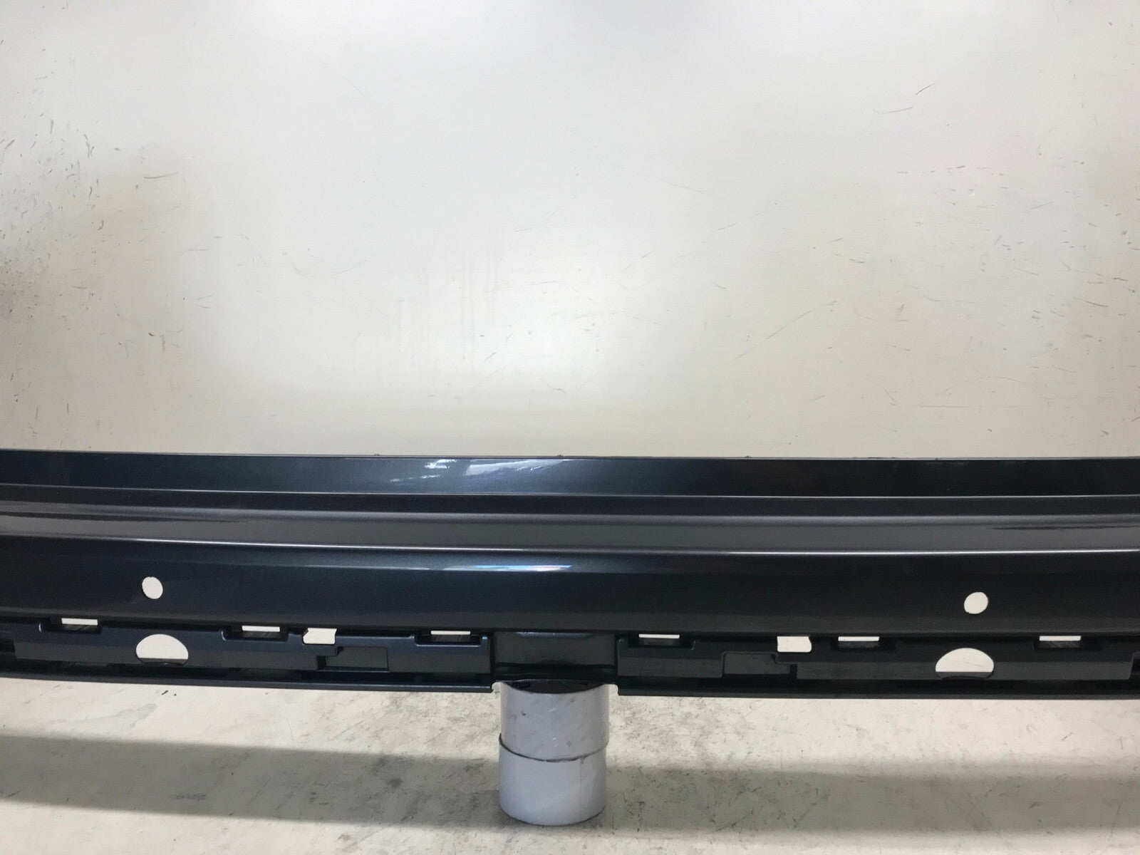 Rear Bumper Cover Gray 20-2021 Toyota Highlander L/LE/XLE/Hyb w/Sensor Holes OEM