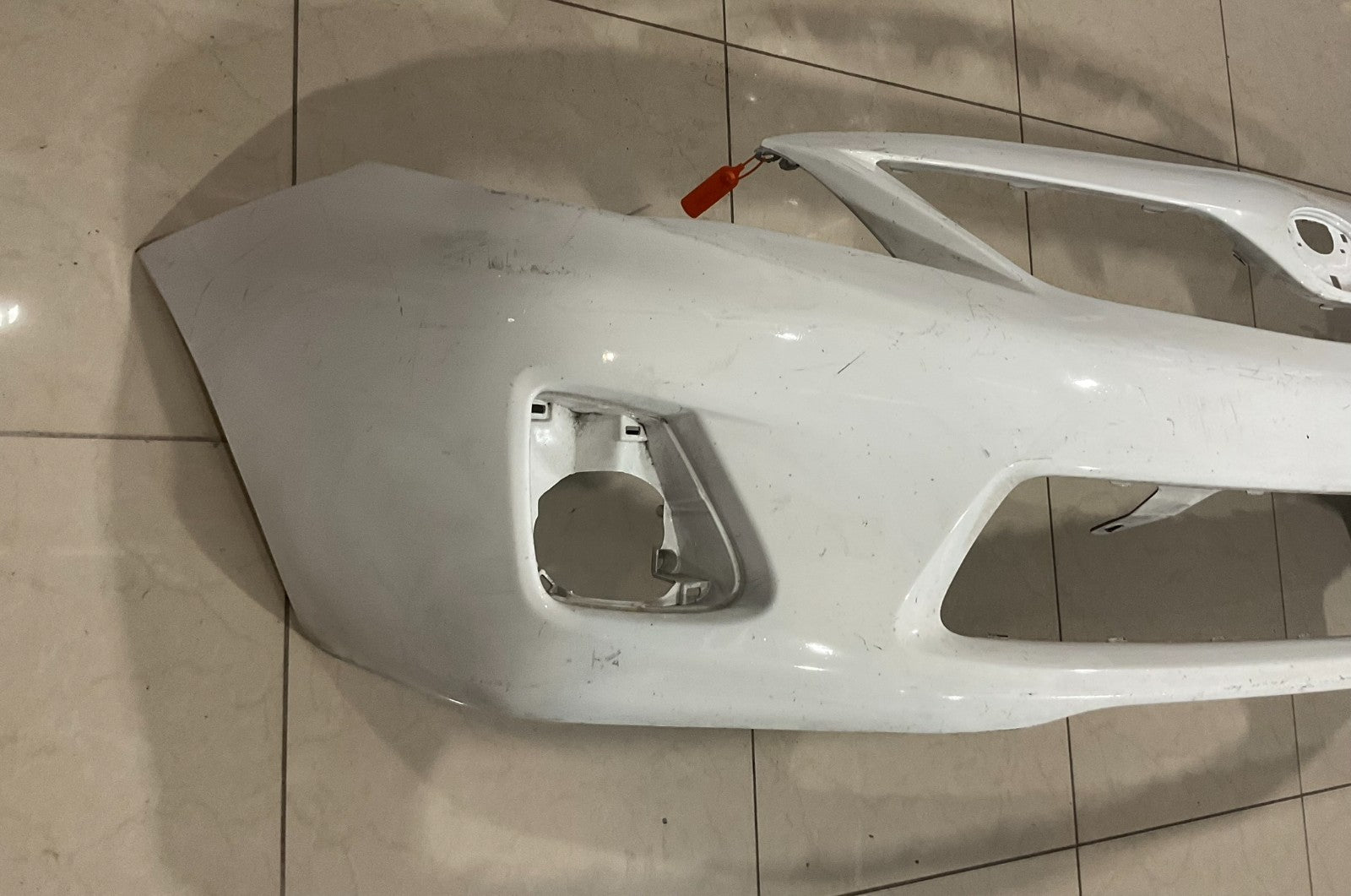 Front Bumper Cover White 2009 2010 Toyota Corolla Sedan CAPA