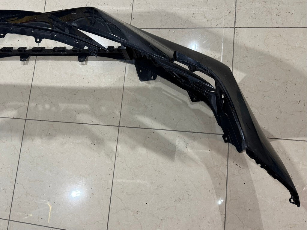 Front Bumper Cover Black 2020-2024 Toyota Corolla SE XSE CAPA