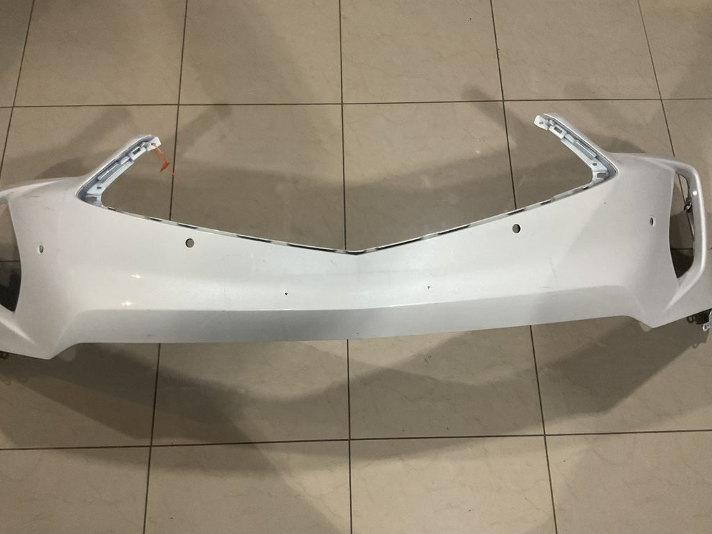 Front Bumper Cover White 2022-2025 Acura RDX CAPA