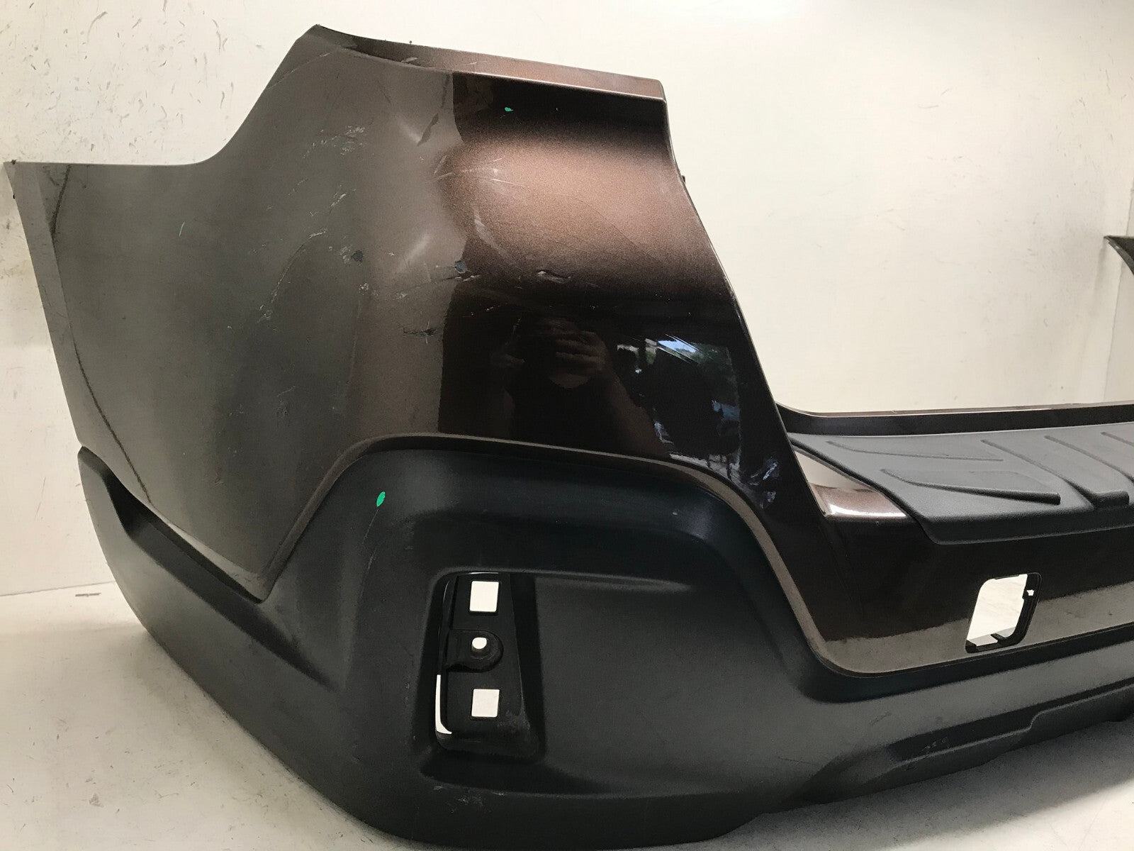 Rear Bumper Cover Subaru Outback Brown 2018 2019 57704AL18A OEM3
