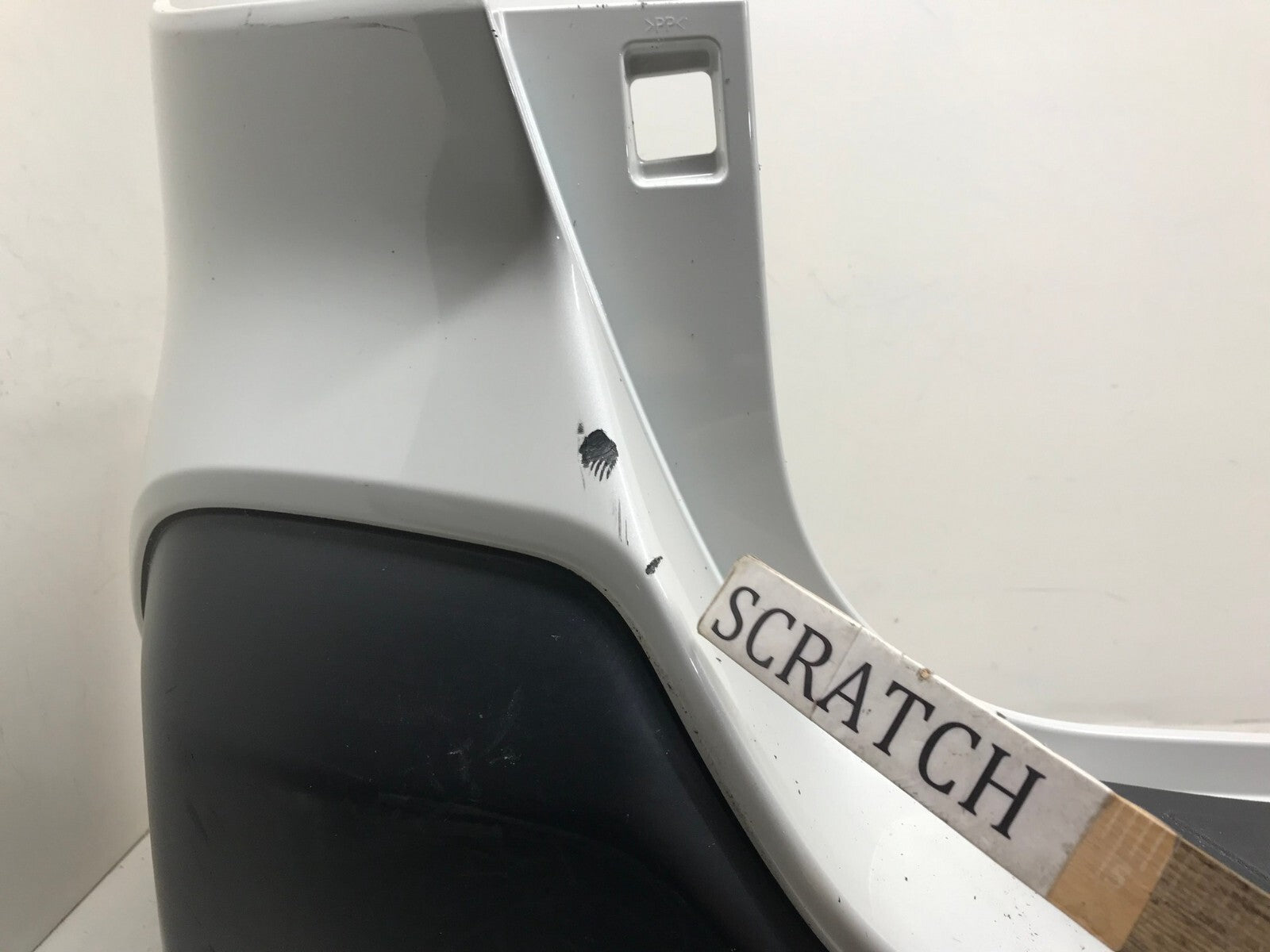 Rear Bumper Cover White Subaru Outback 2020 57704AN31A OEM