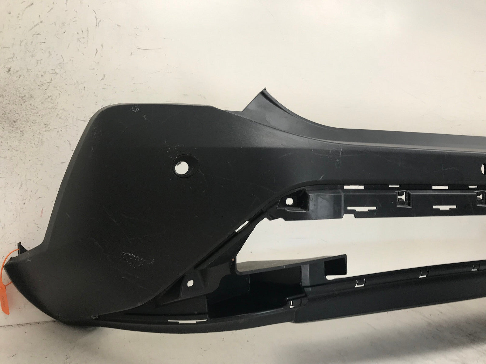 Rear Bumper Cover Black 2021-2022 Nissan Rogue Sport S/SV/SL w/Sensor Holes OEM