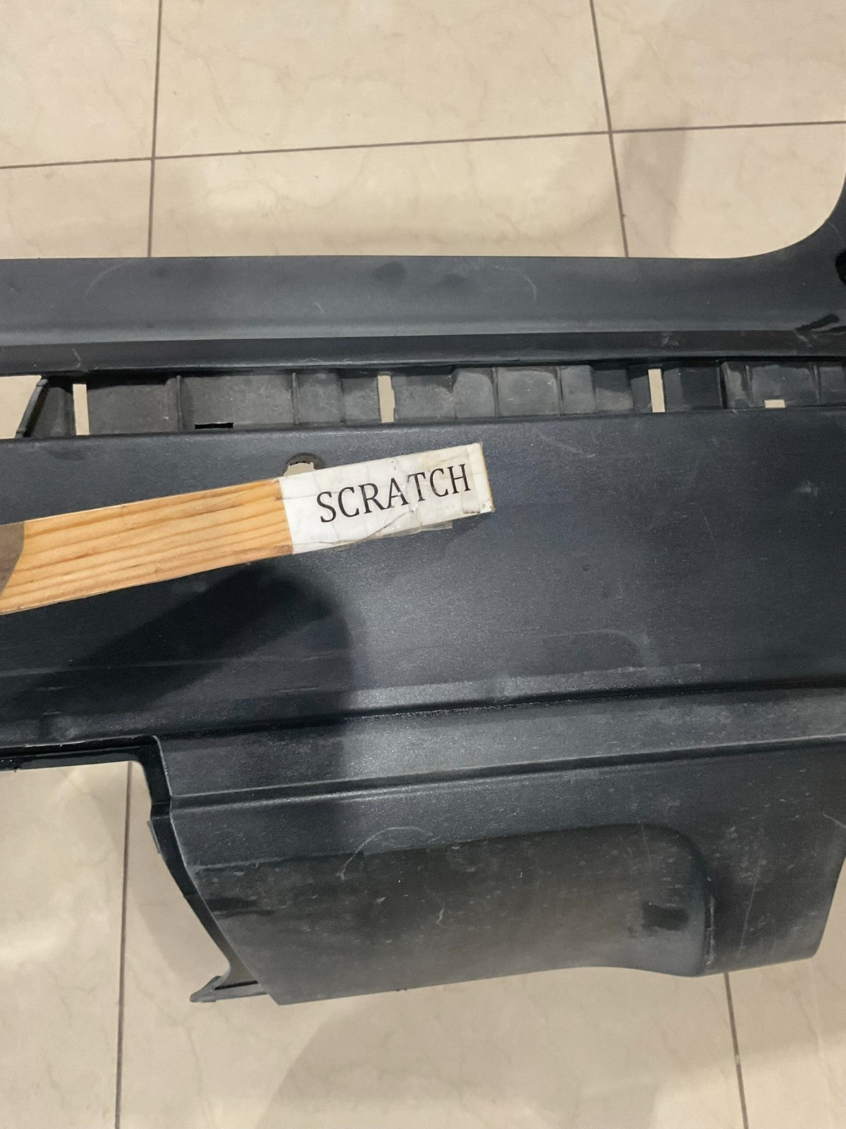 Rear Bumper Cover Black 2017-2019 Cadillac XT5 84102921 OEM