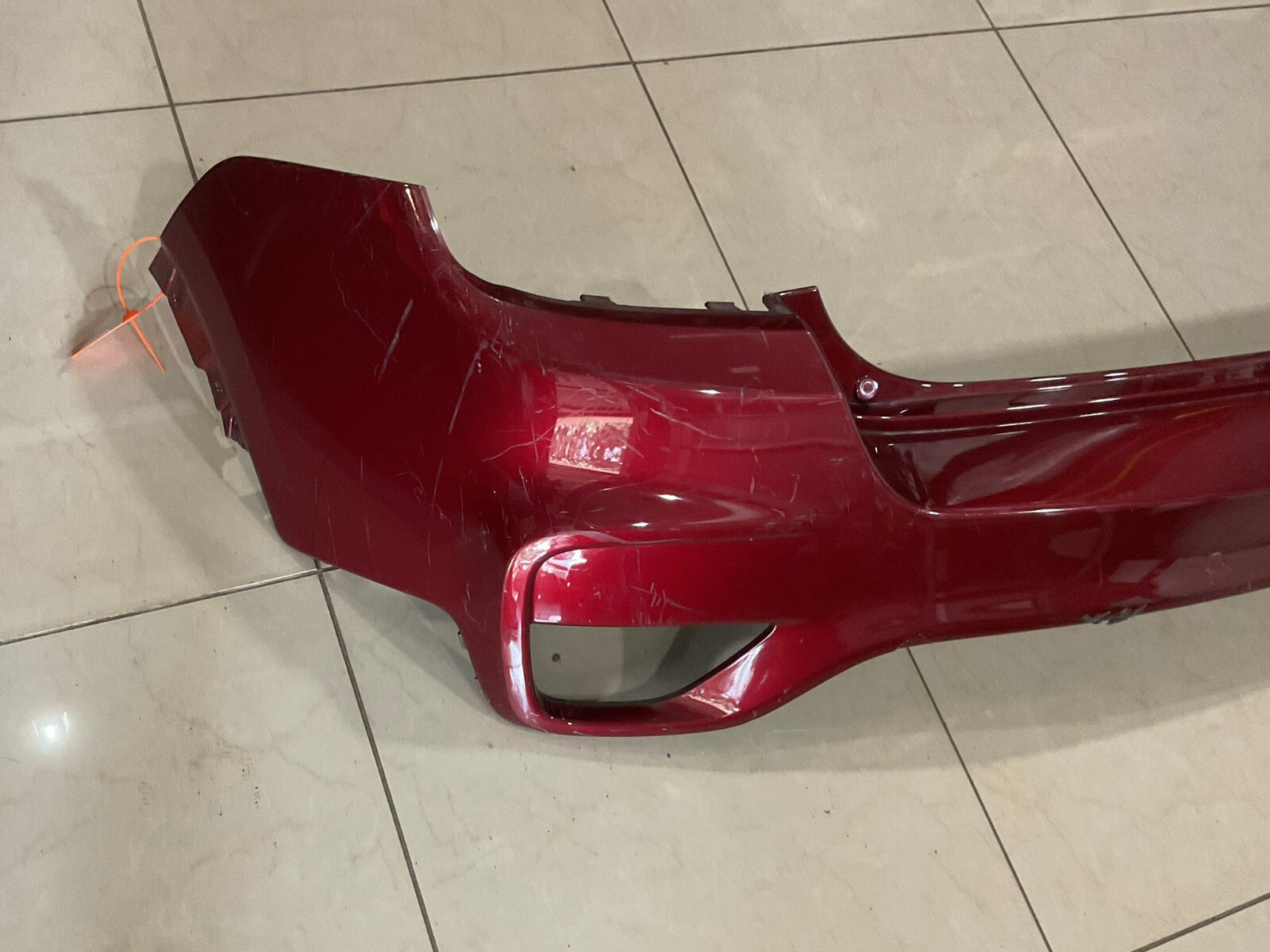 Rear Bumper Cover Red 2017-2021 Chevrolet Chevy Trax 42392745 OEM
