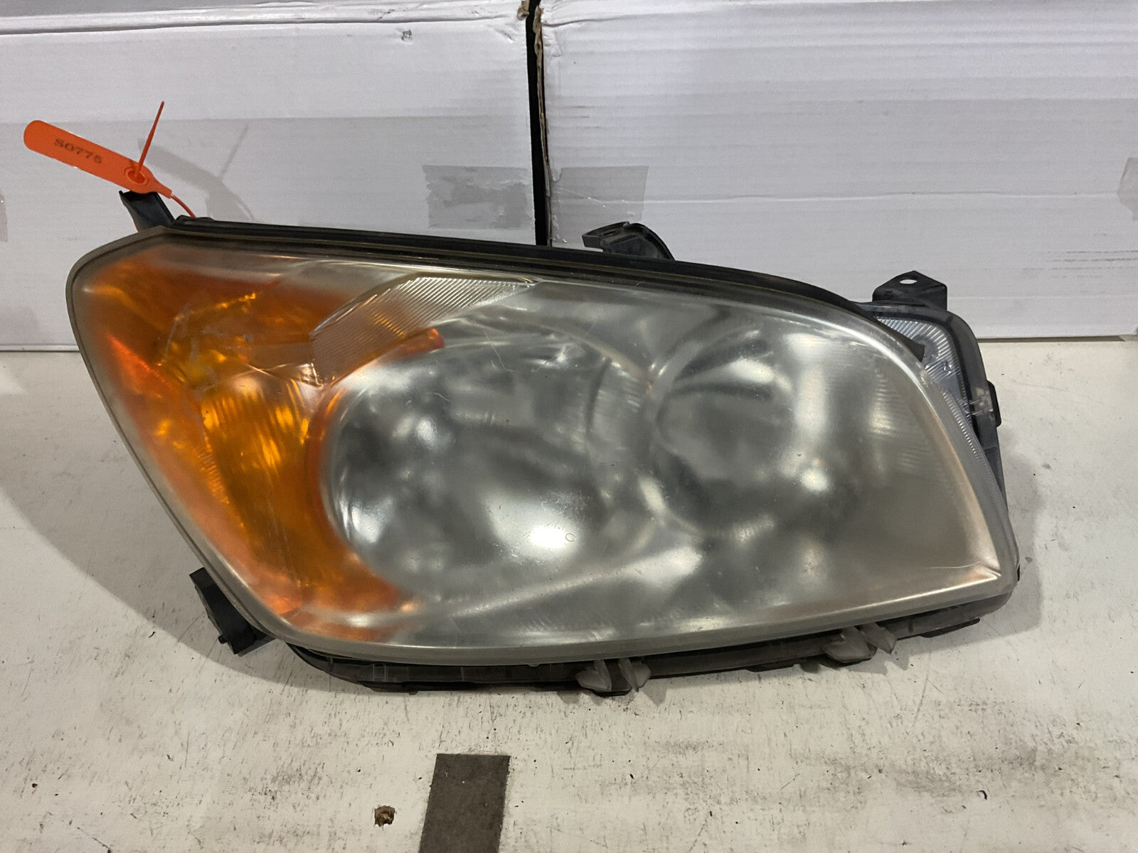 Headlight Damaged Right Passenger RH 2005 Honda Civic SAE+HRAI5PP2 OEM