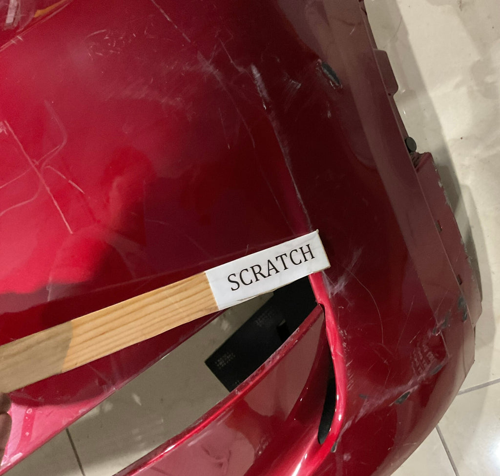 Front Bumper Cover Red 2020-2021 Tesla Model Y 1493741-00-A OEM