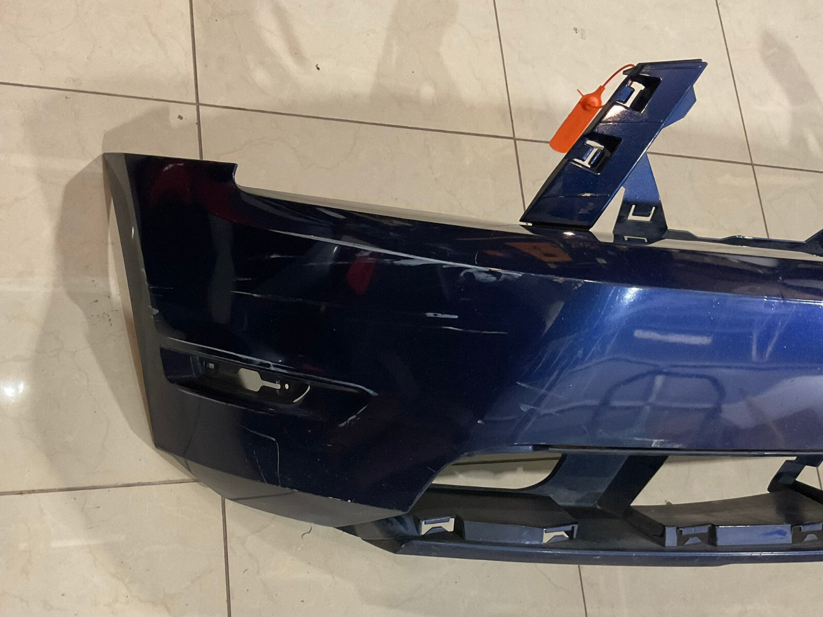 Front Bumper Cover Blue 2010 2011 2012 Ford Mustang GT CAPA