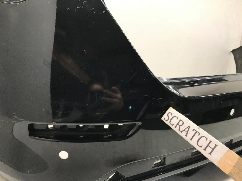 Rear Bumper Cover Black Nissan Sentra S/SV 20 21 w/Sensor Holes 85022-6LB0H OEM
