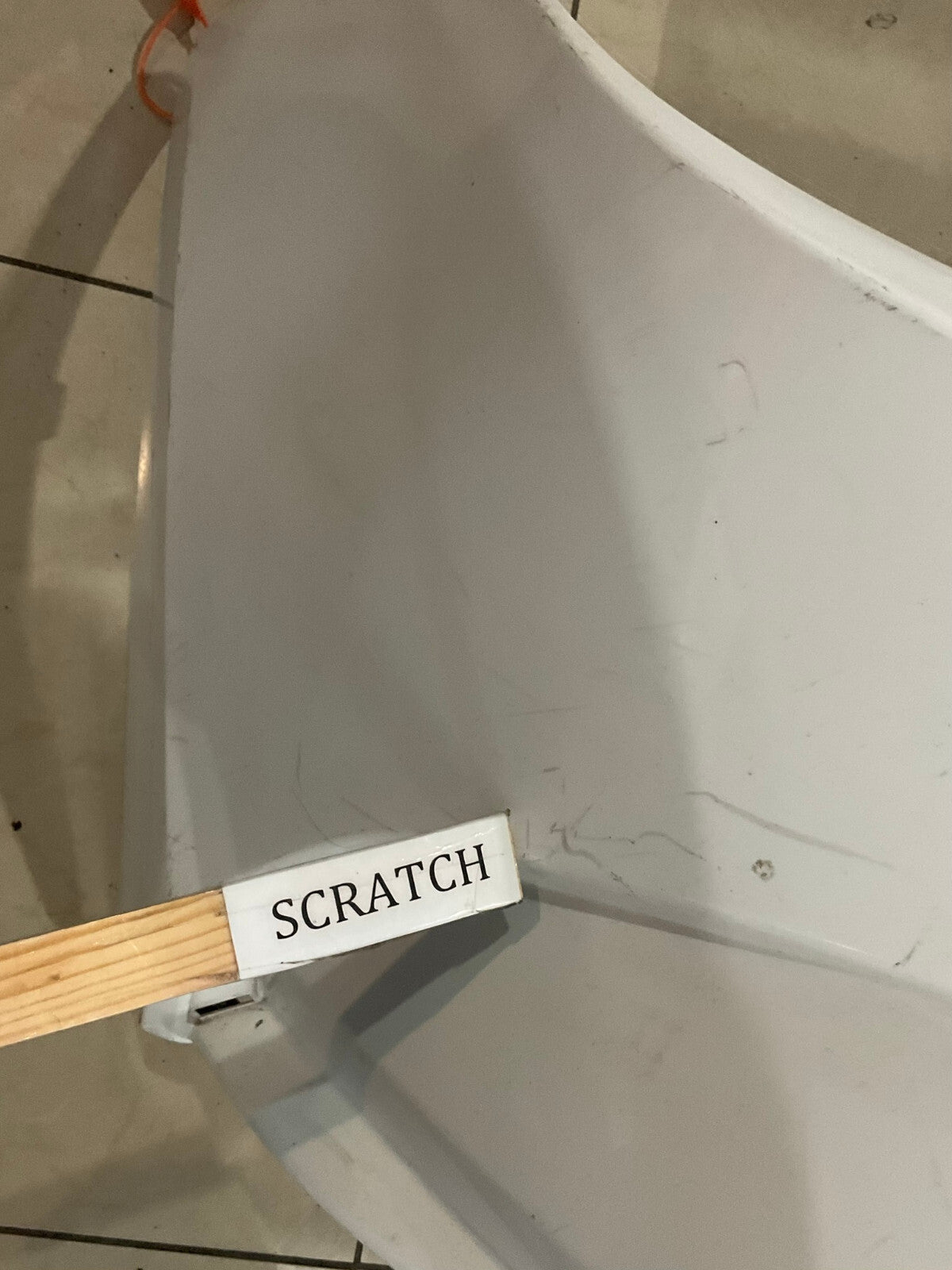 Front Bumper Cover White Toyota Corolla Hatchback 2018 2019 52119-12G00 OEM