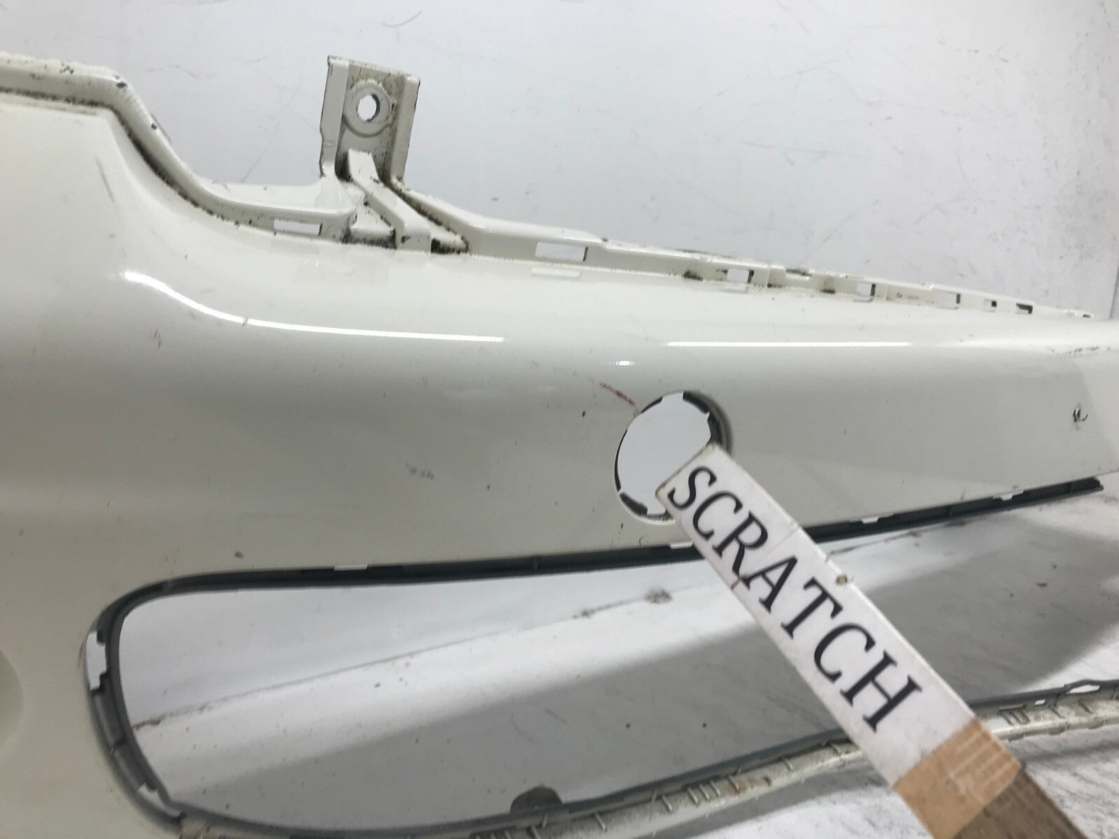 Front Bumper Cover White Mini Cooper 2011-2015 51117268746 OEM