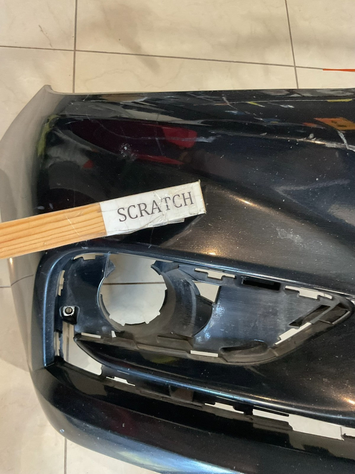 Front Bumper Cover Black 2016-2018 Chevrolet Cruze 23422668 OEM
