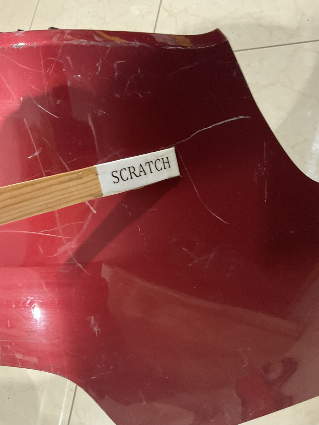 Rear Bumper Cover Red Kia Sorento L EX Limited 2016-2018 86611-C6000 OEM