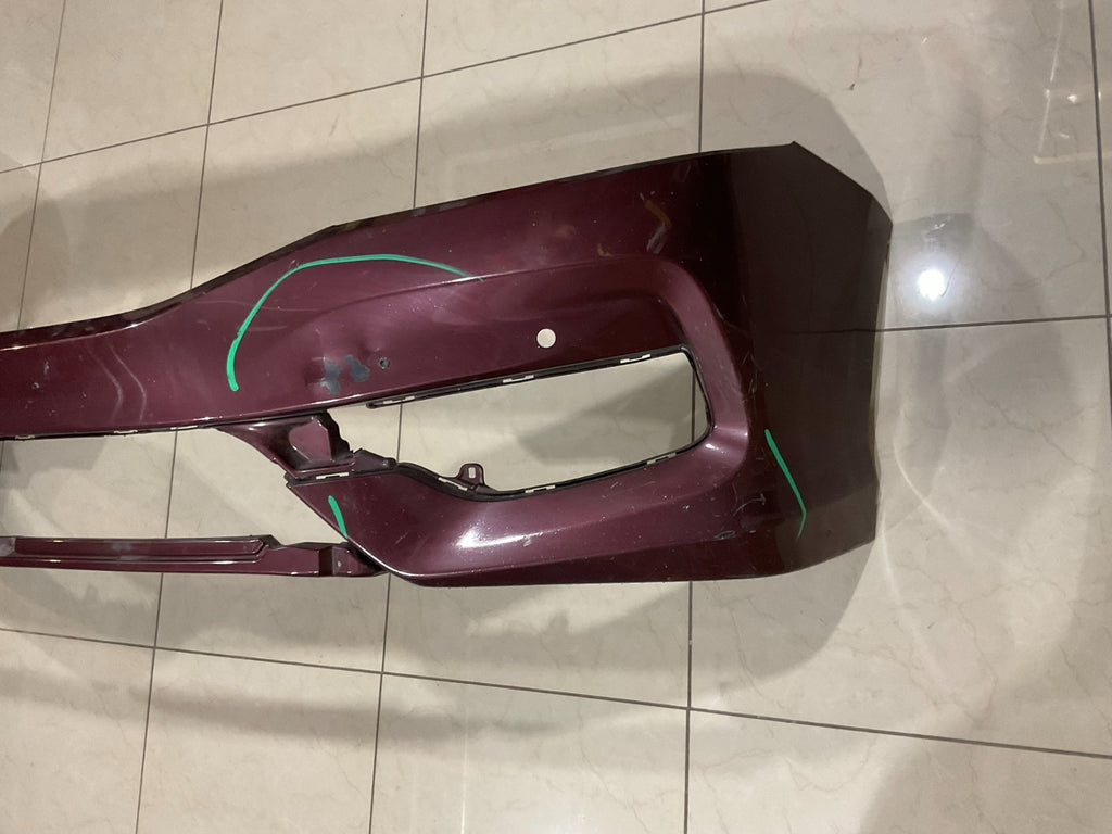 Front Bumper Cover Red Honda Accord Sedan 2016-2017 71101+tf2+a000 OEM