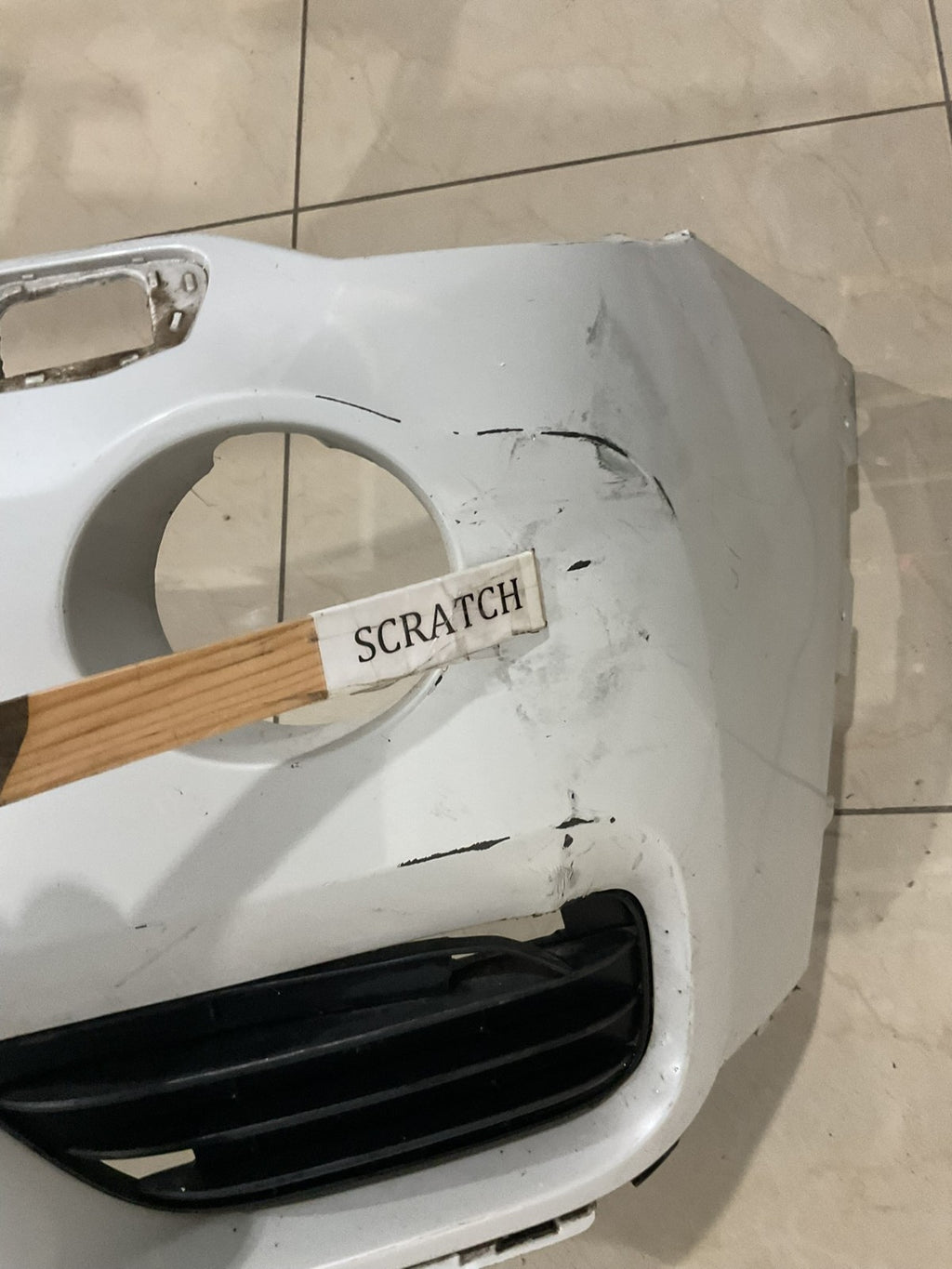 Front Bumper Cover White 2020 2021 2022 BMW X1 F48 CAPA