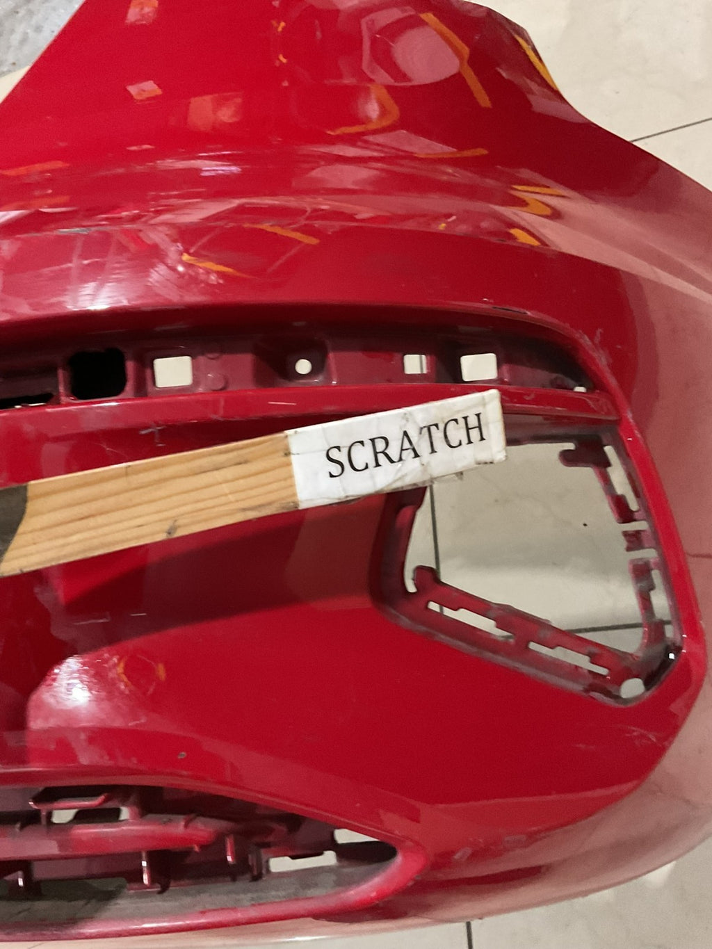 Rear Bumper Cover Red Audi A3 Sedan 2024-2025 8y5+807+511 OEM