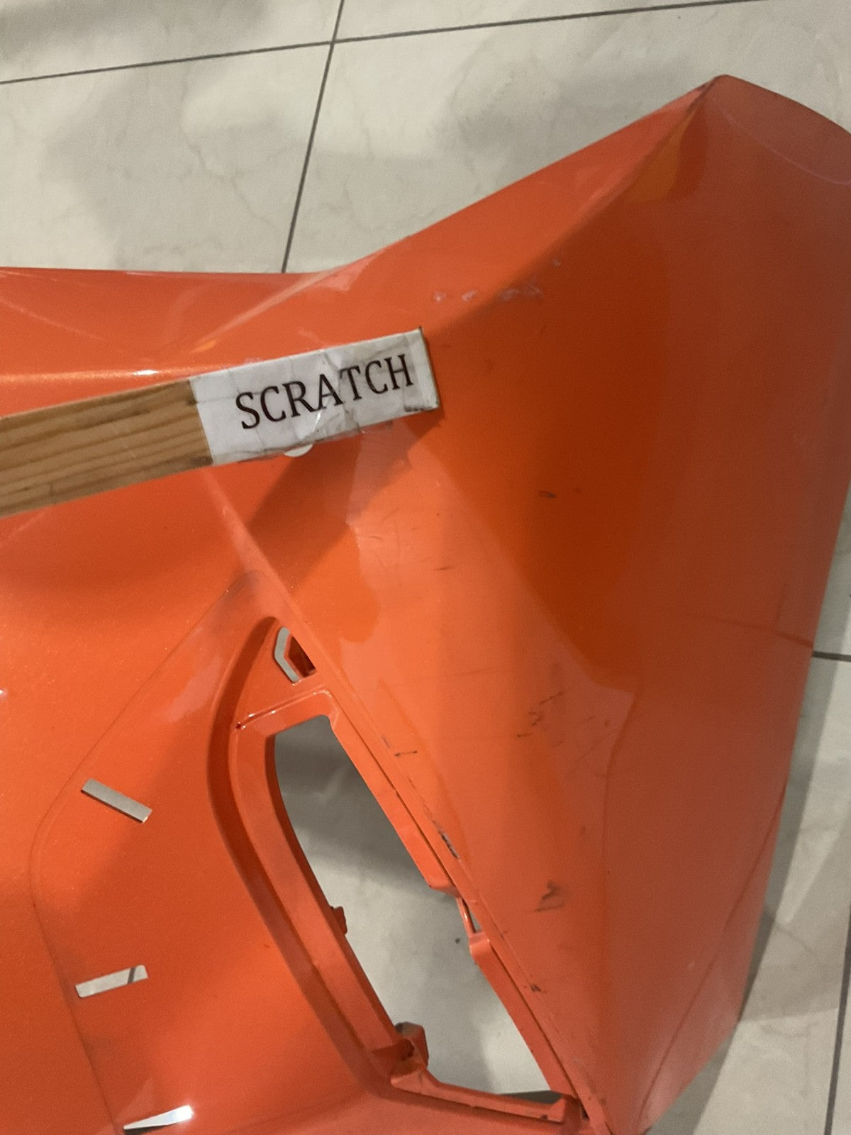 Front Bumper Cover Orange Lexus IS300 2022 2023 52119 53D60 OEM